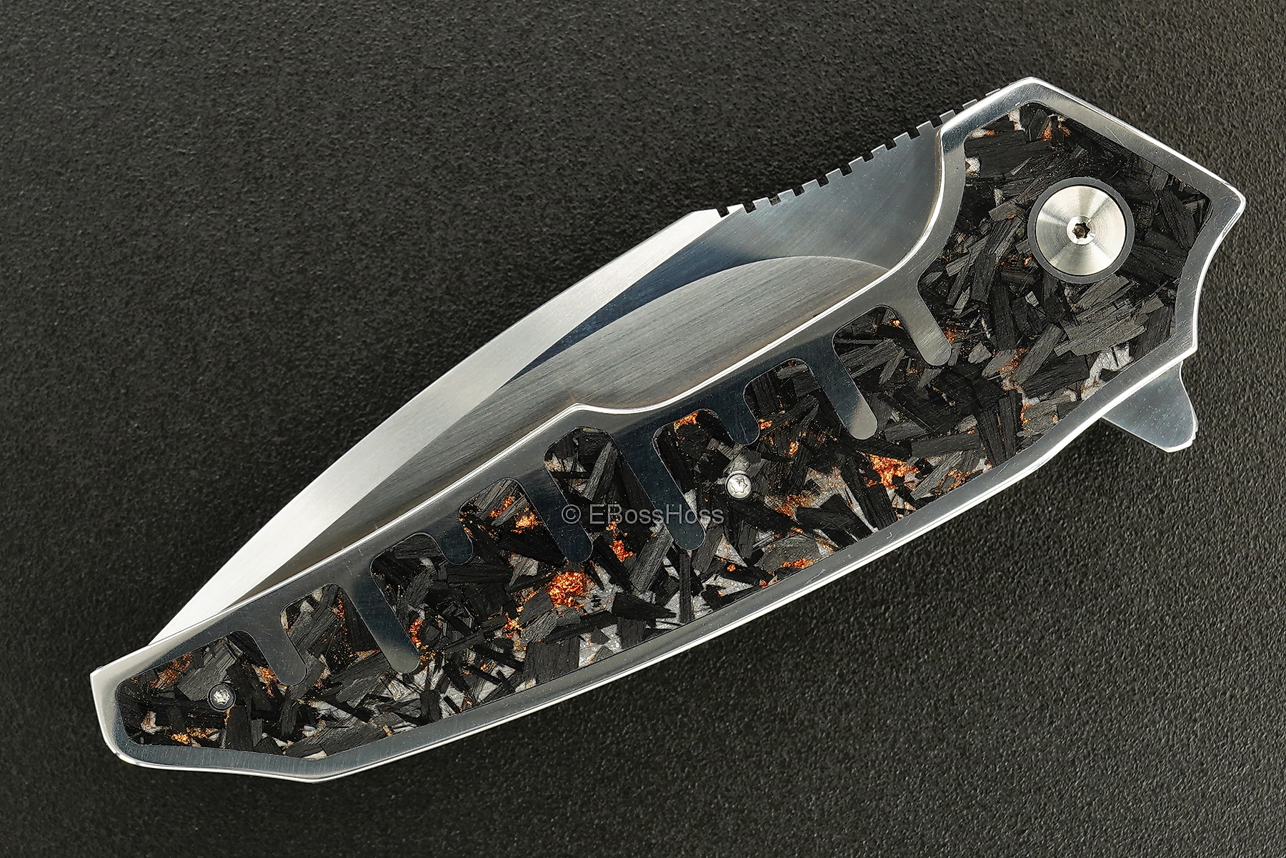 A2 Knives, Bharucha, Thorburn, van Heerden Tashi Bharucha Custom A6 Skyline Flipper