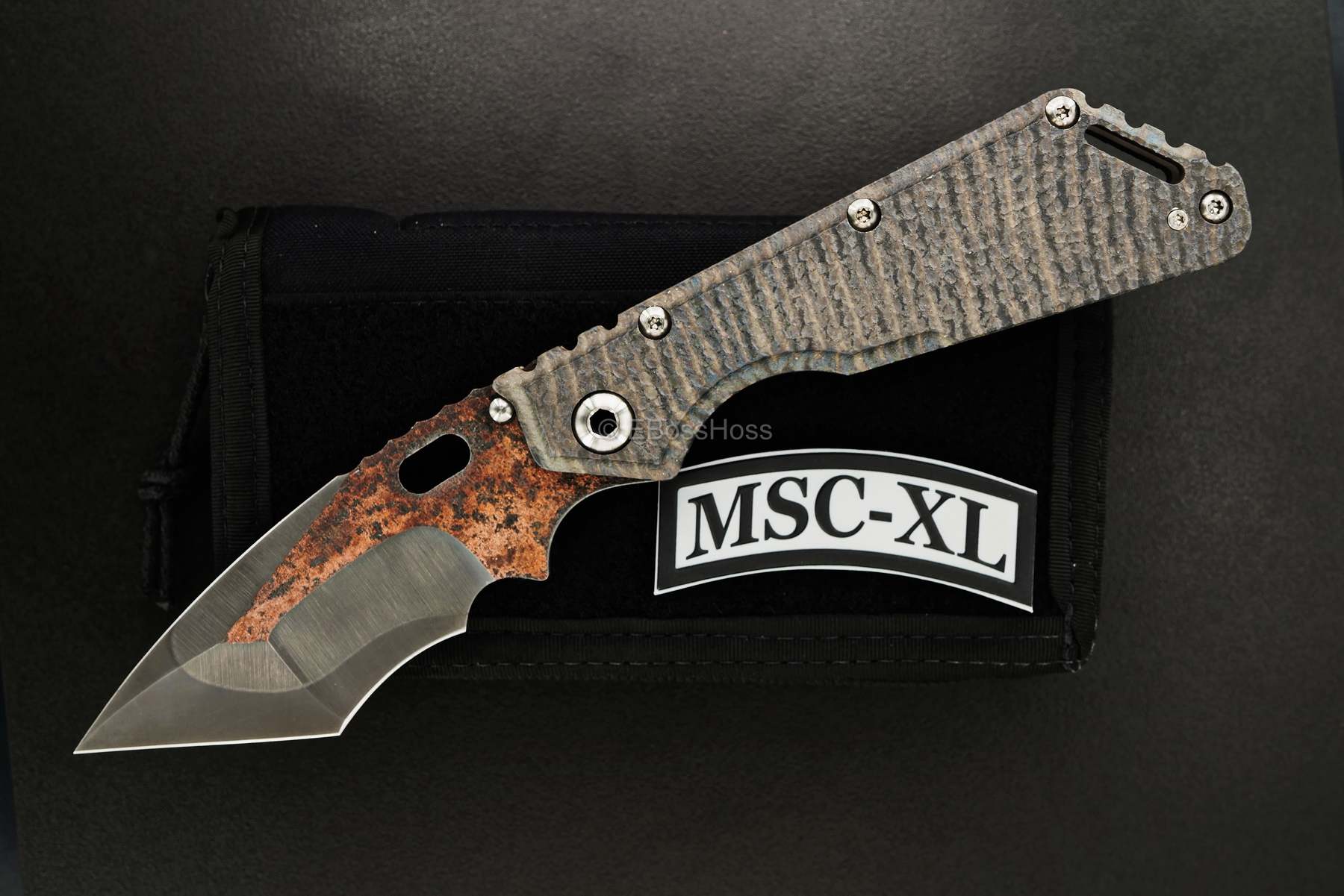 Mick Strider Custom (MSC) Deluxe Nightmare Big-Belly Tanto XL
