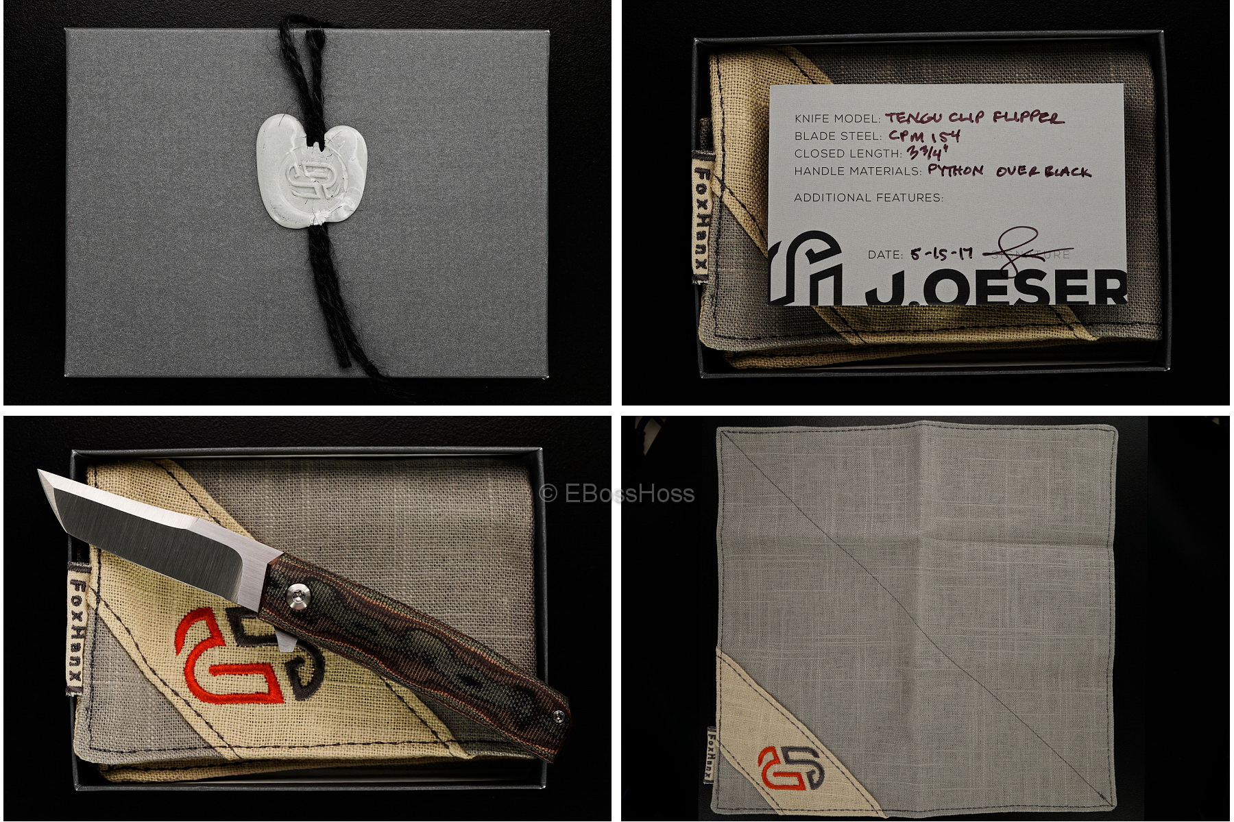 Jared Oeser Custom Tengu Clip Flipper