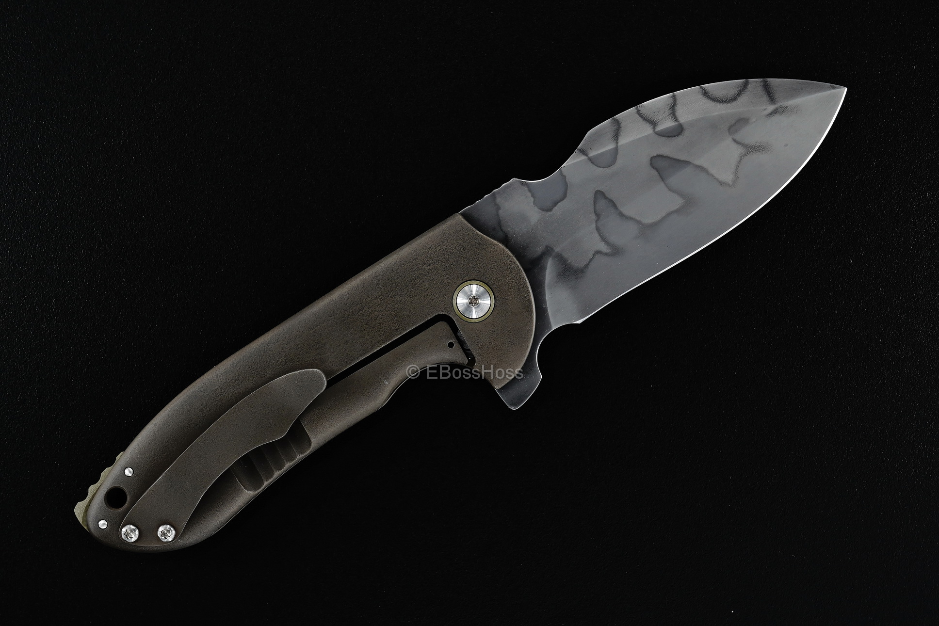 Michael Burch Custom Genesis Framelock Flipper
