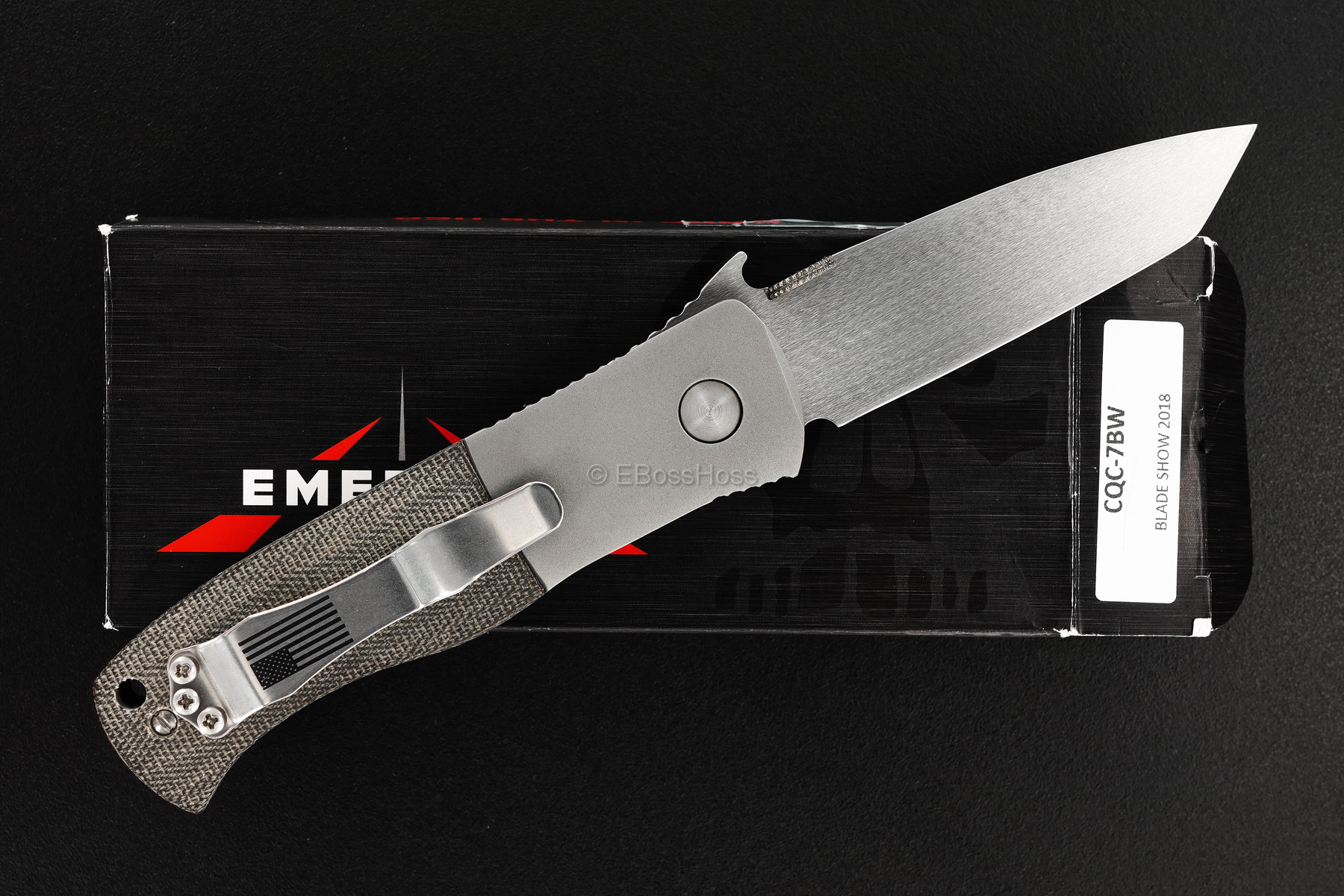 Ernie Emerson Custom CQC-7 w/Wave