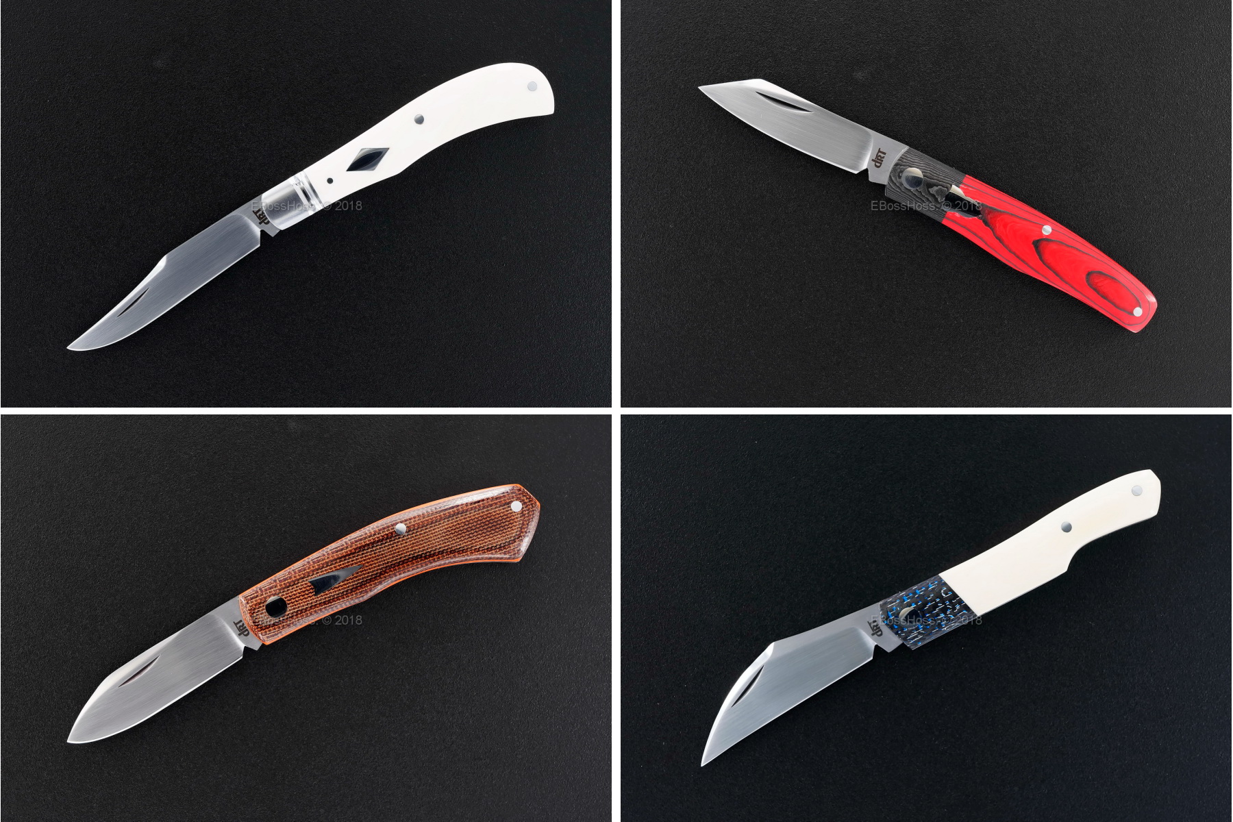 Dr T Knives / David Taber Custom Slipjoint Folders