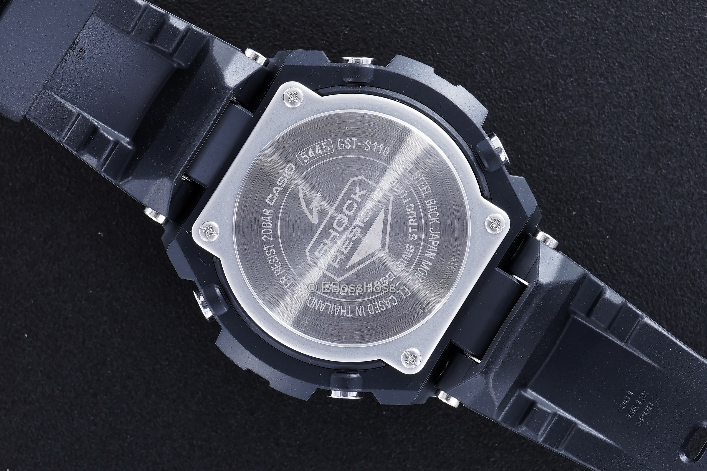 Steel Flame Custom Sterling Silver Warrior Skulls Sledge G-Shock- ONE -- by Derrick Obatake