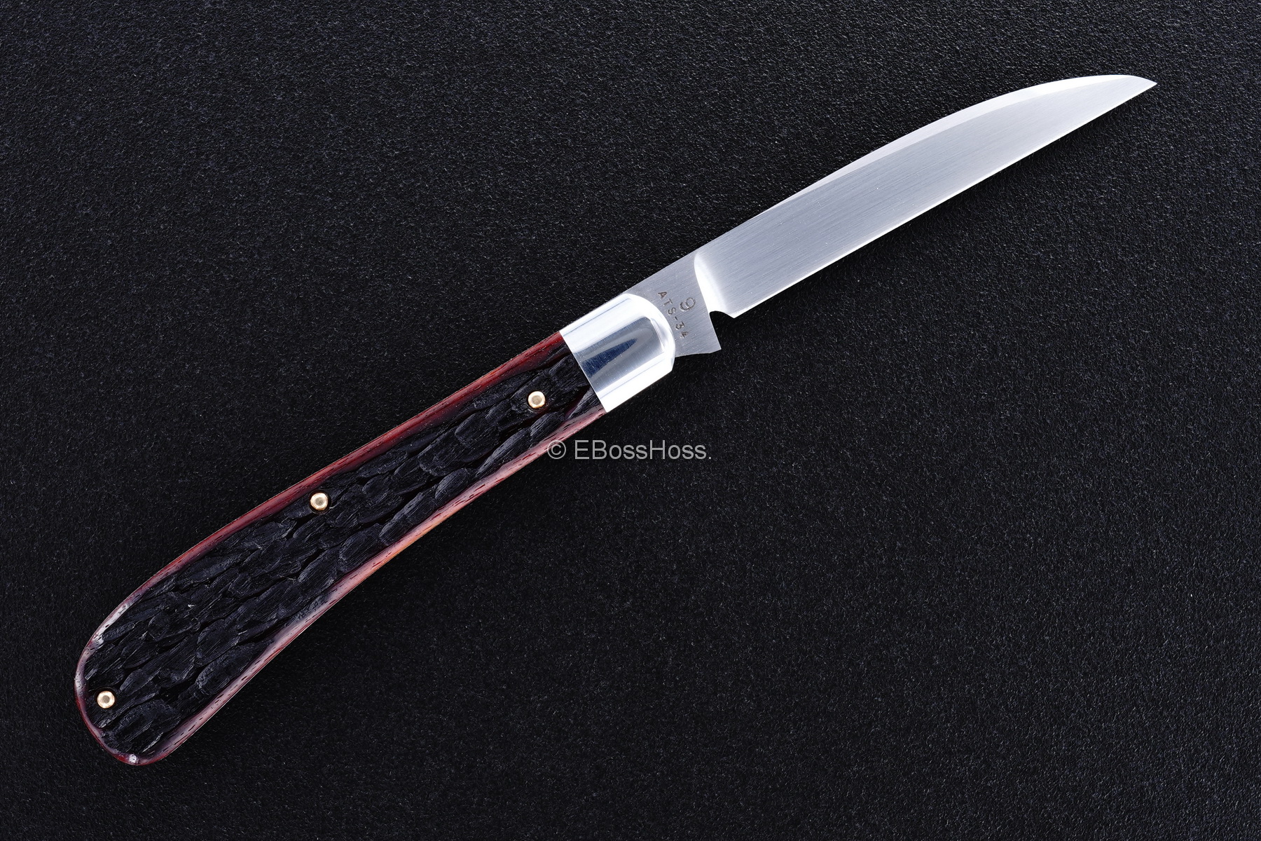 Reese Bose Custom Gents Folder with Gold Highlights