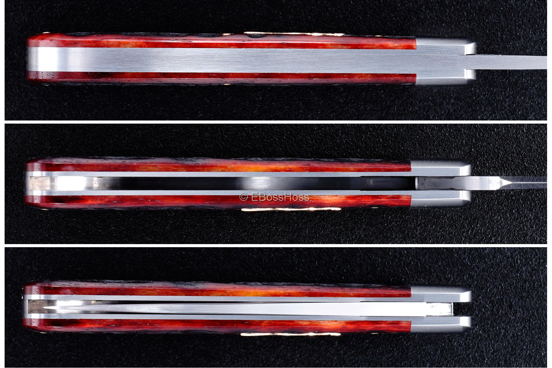 Reese Bose Custom Gents Folder with Gold Highlights