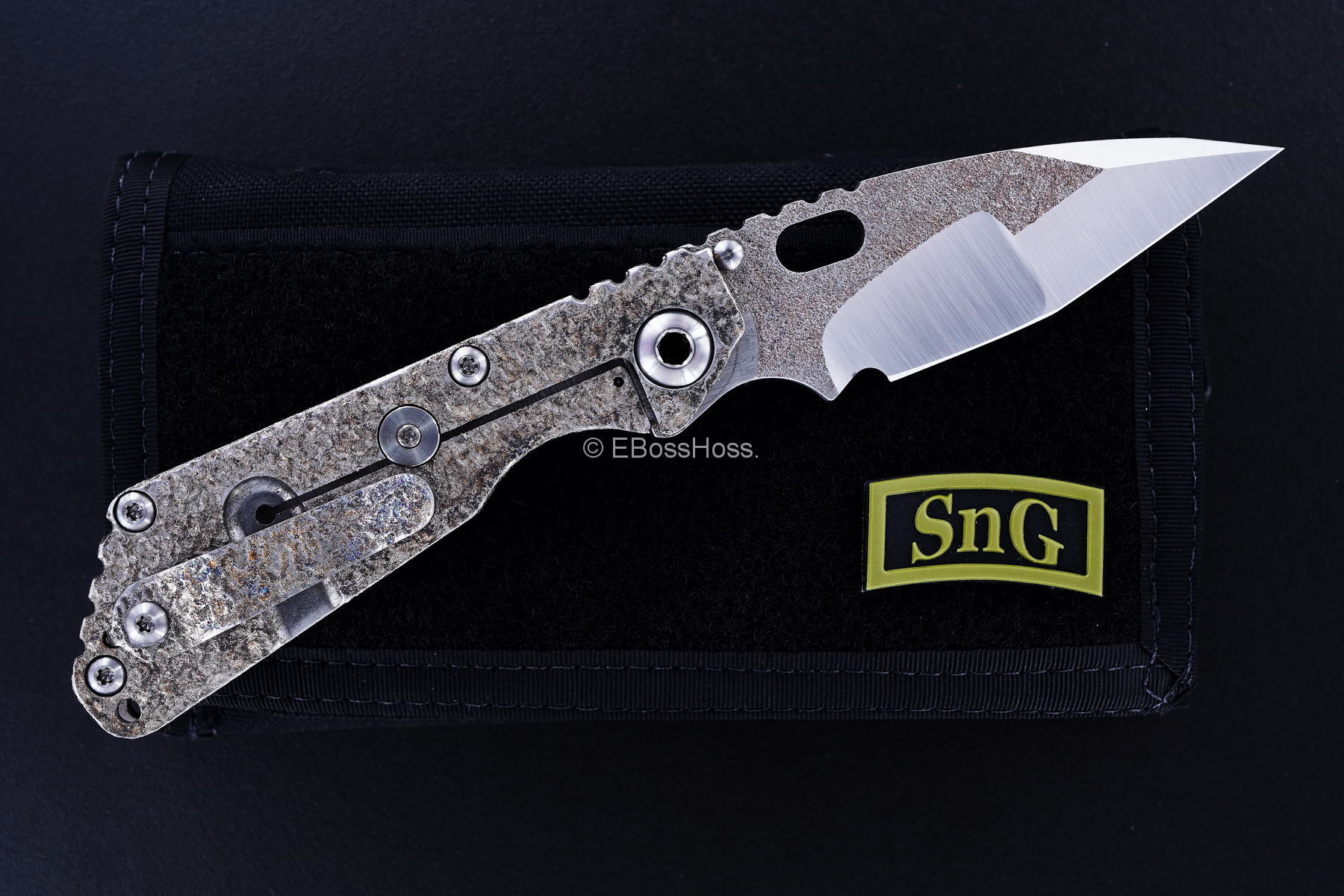 Mick Strider (MSC) Custom Magma Nightmare SnG - Finish Texture by Forrest Strider