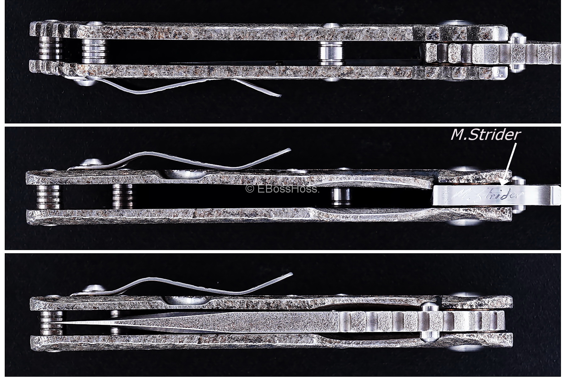 Mick Strider (MSC) Custom Magma Nightmare SnG - Finish Texture by Forrest Strider