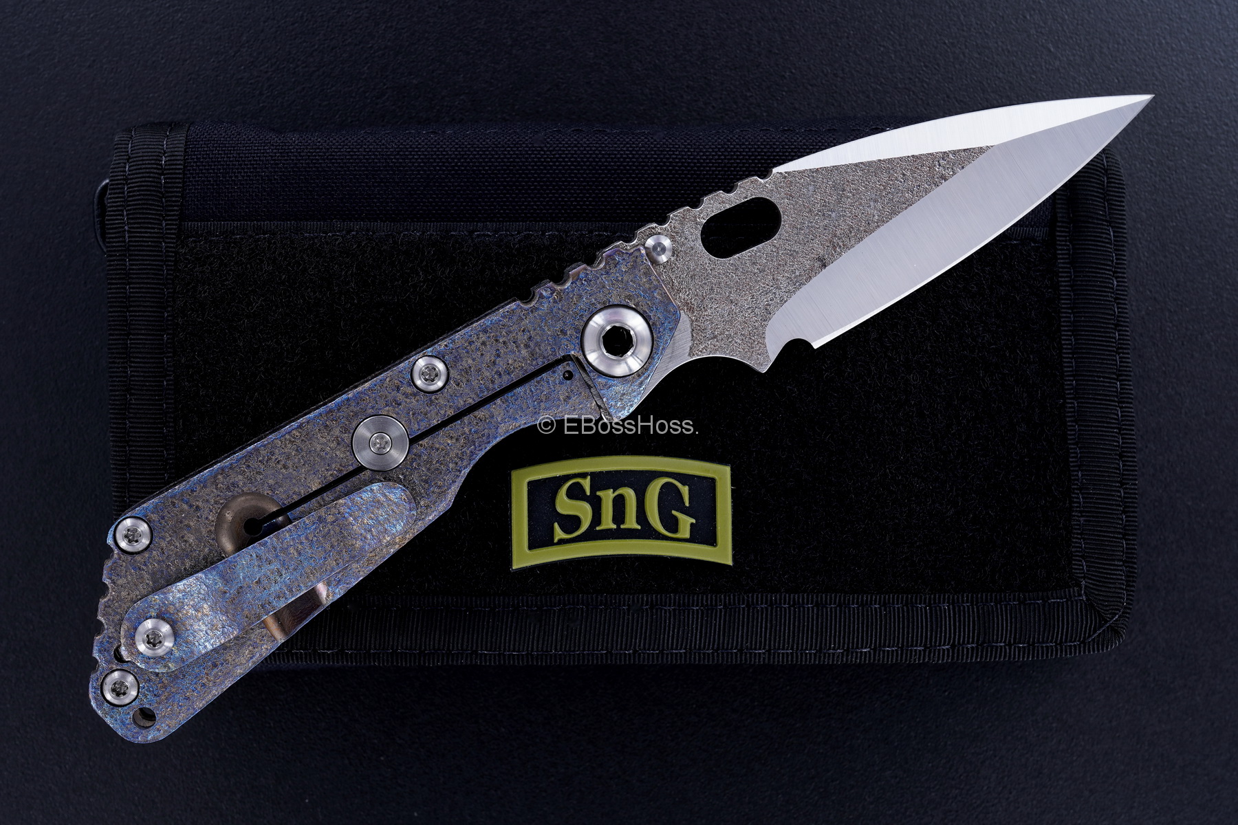 Mick Strider Custom (MSC) Nightmare SnG - Copper- Texturing by Forrest Strider