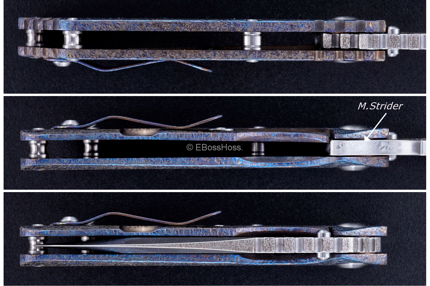 Mick Strider Custom (MSC) Nightmare SnG - Copper- Texturing by Forrest Strider