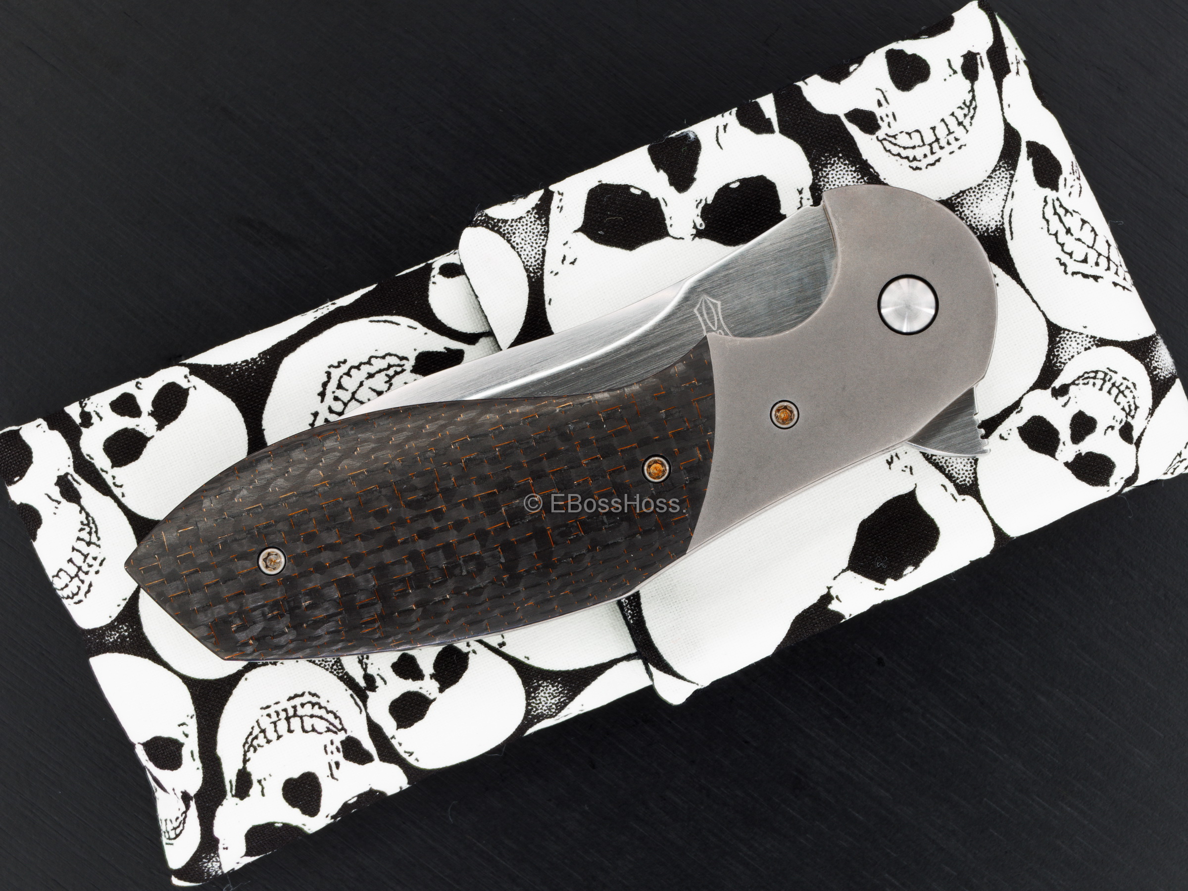 Jeremy Marsh Custom Bolster Framelock Melancholy Flipper
