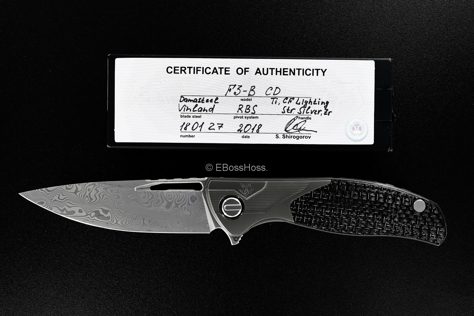 Sergey Shirogorov Custom Division Deluxe F3-B Flipper