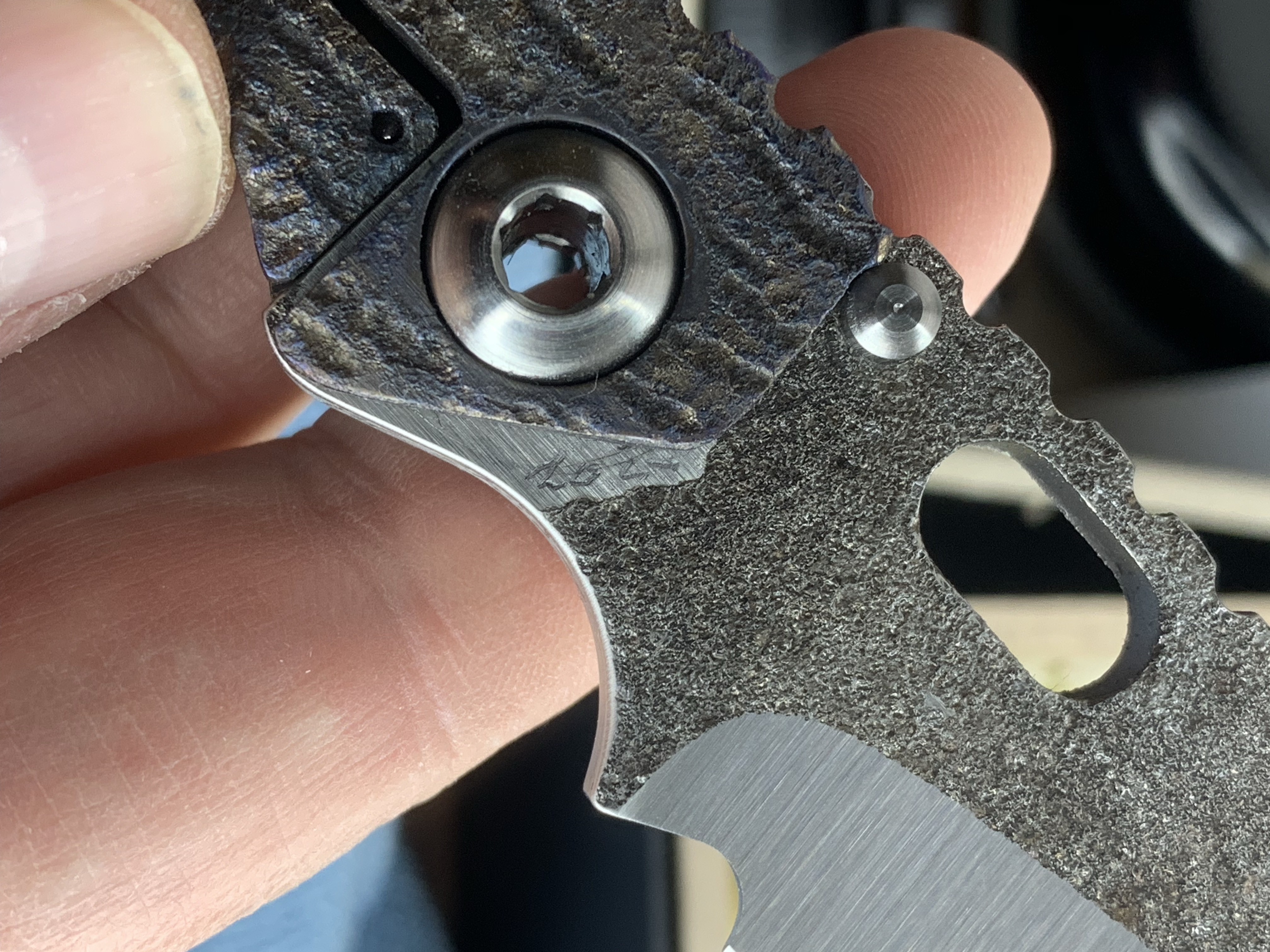 Mick Strider Custom (MSC) SnG - Copper-Infused Texturing by Forrest Strider