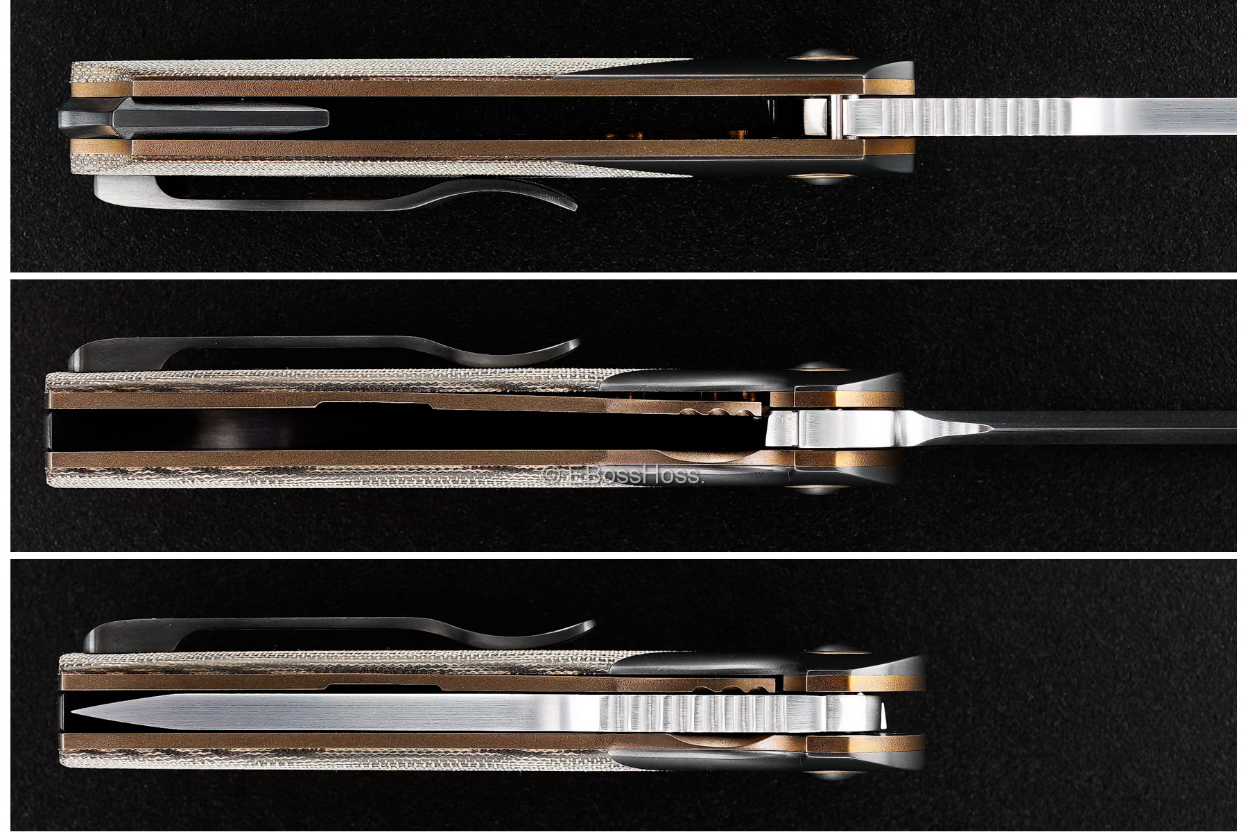 Michael Burch Custom Mini Tanto Flipper