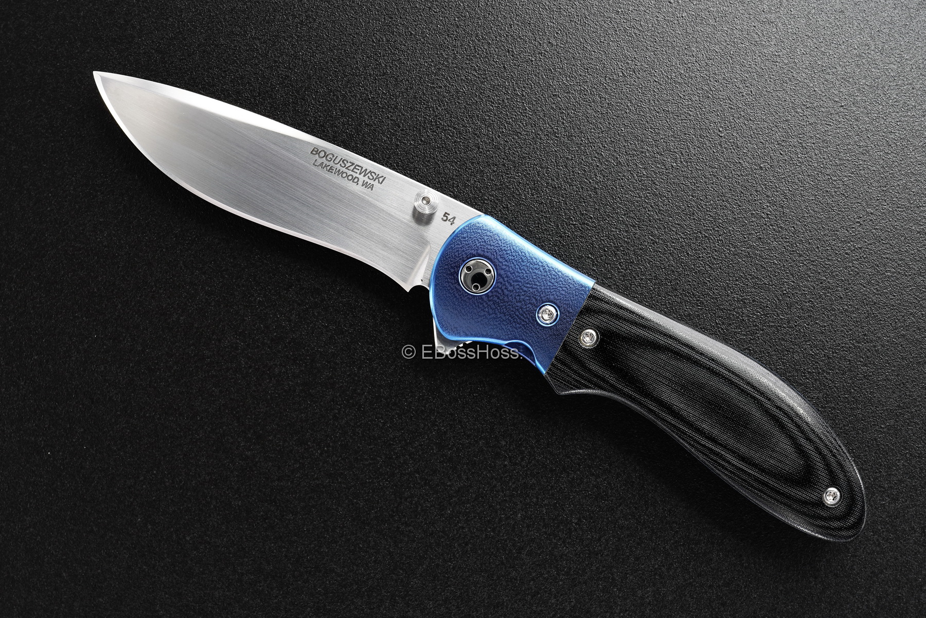 Phil Boguszewski Custom Bolstered Mini Cobra Flipper