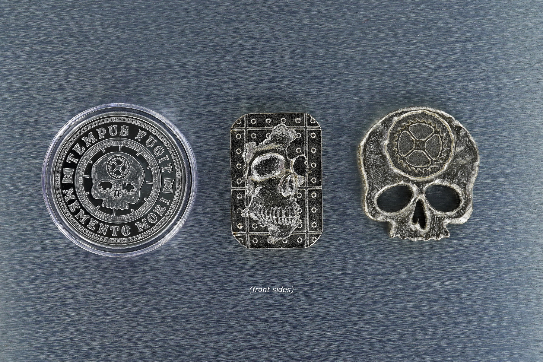 Carpe Diem Trifecta - In Silver -- Created by Jim Wirth