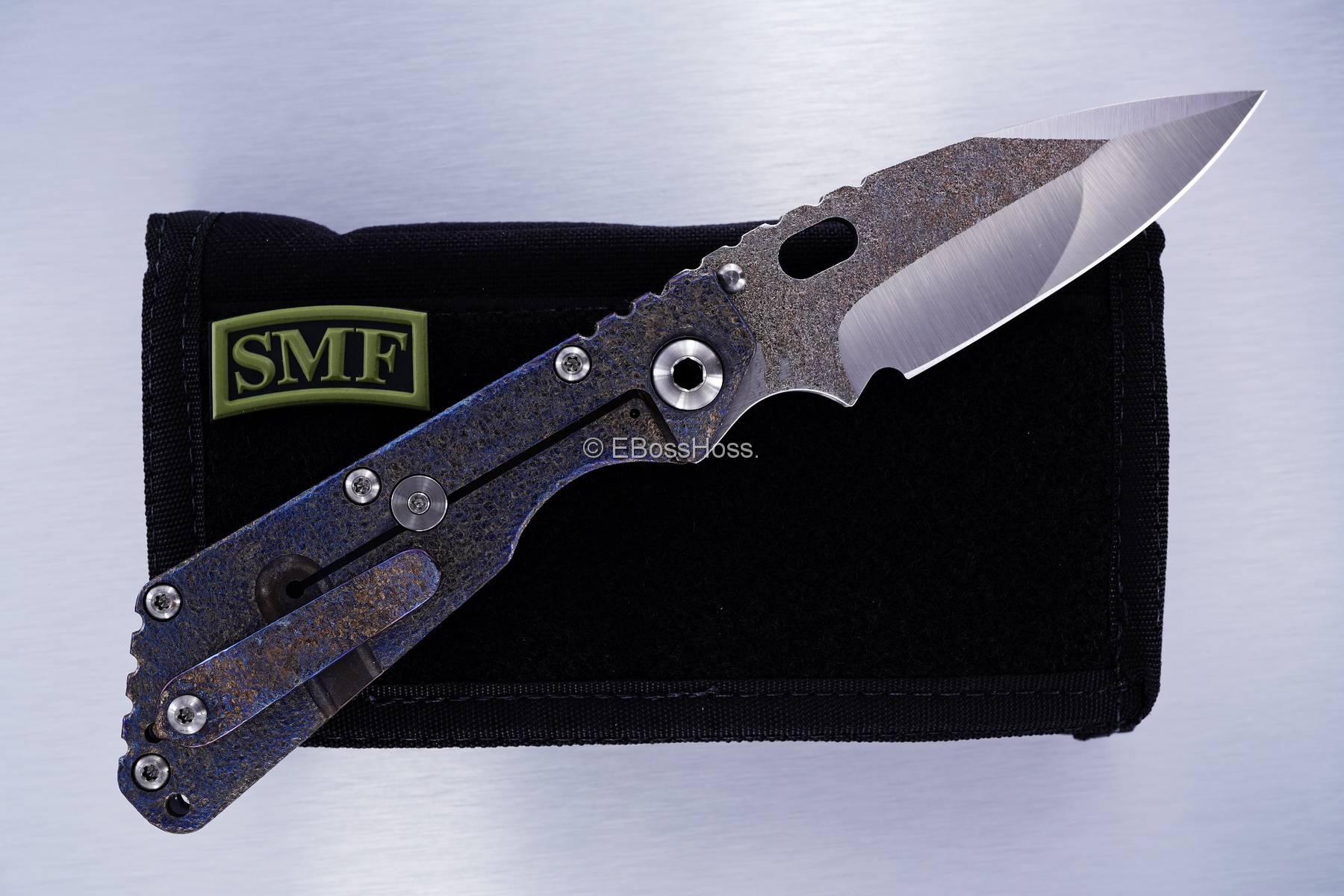 Mick Strider (MSC) Custom Black Magma NM SMF - Finish Texture by Forrest Strider