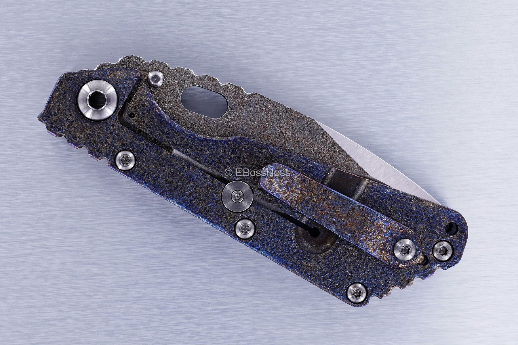 Mick Strider (MSC) Custom Black Magma NM SMF - Finish Texture by Forrest Strider