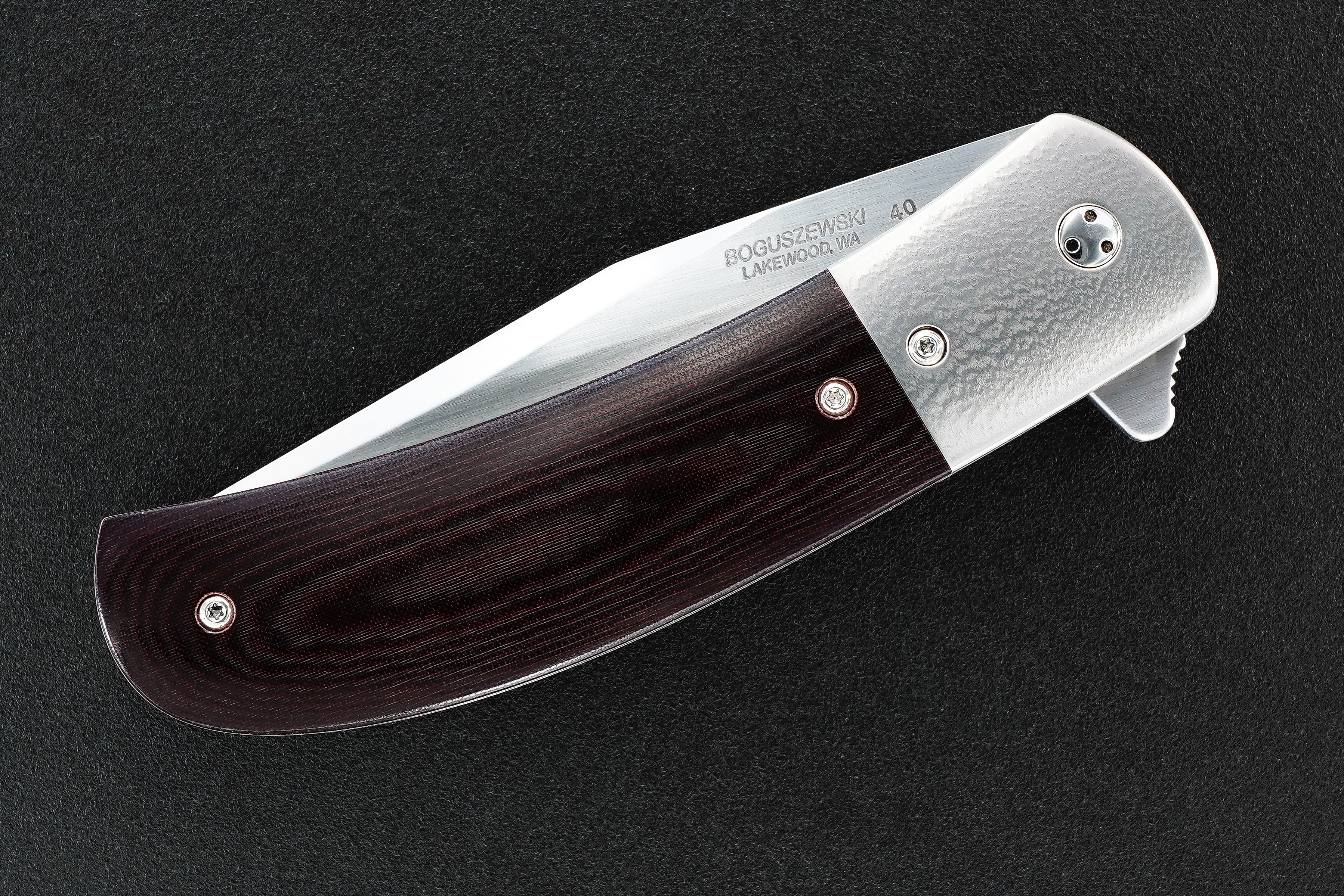 Phil Boguszewski Custom Bolstered Classic Flipper