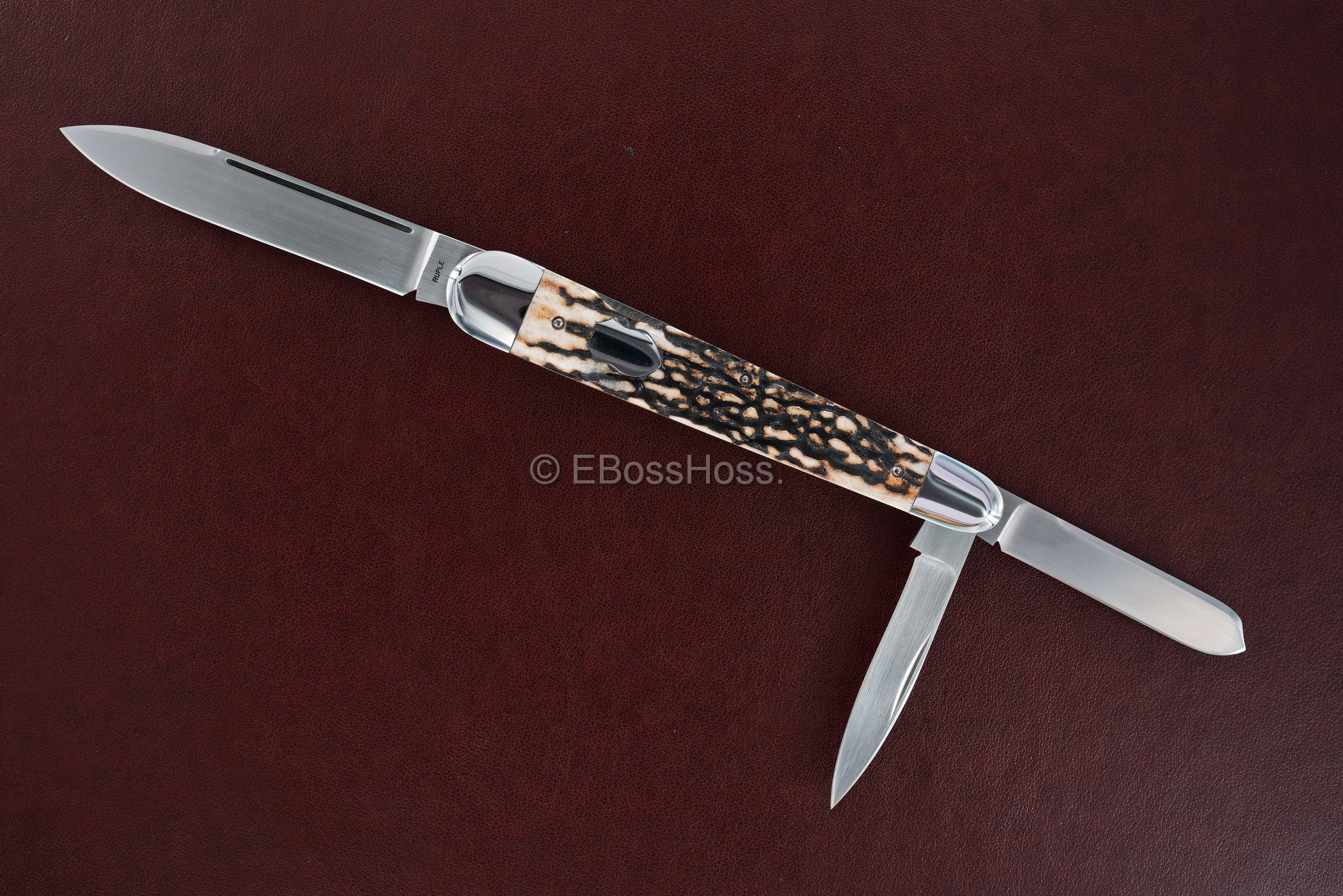 Bill Ruple Custom Deluxe Large Lockback Whittler