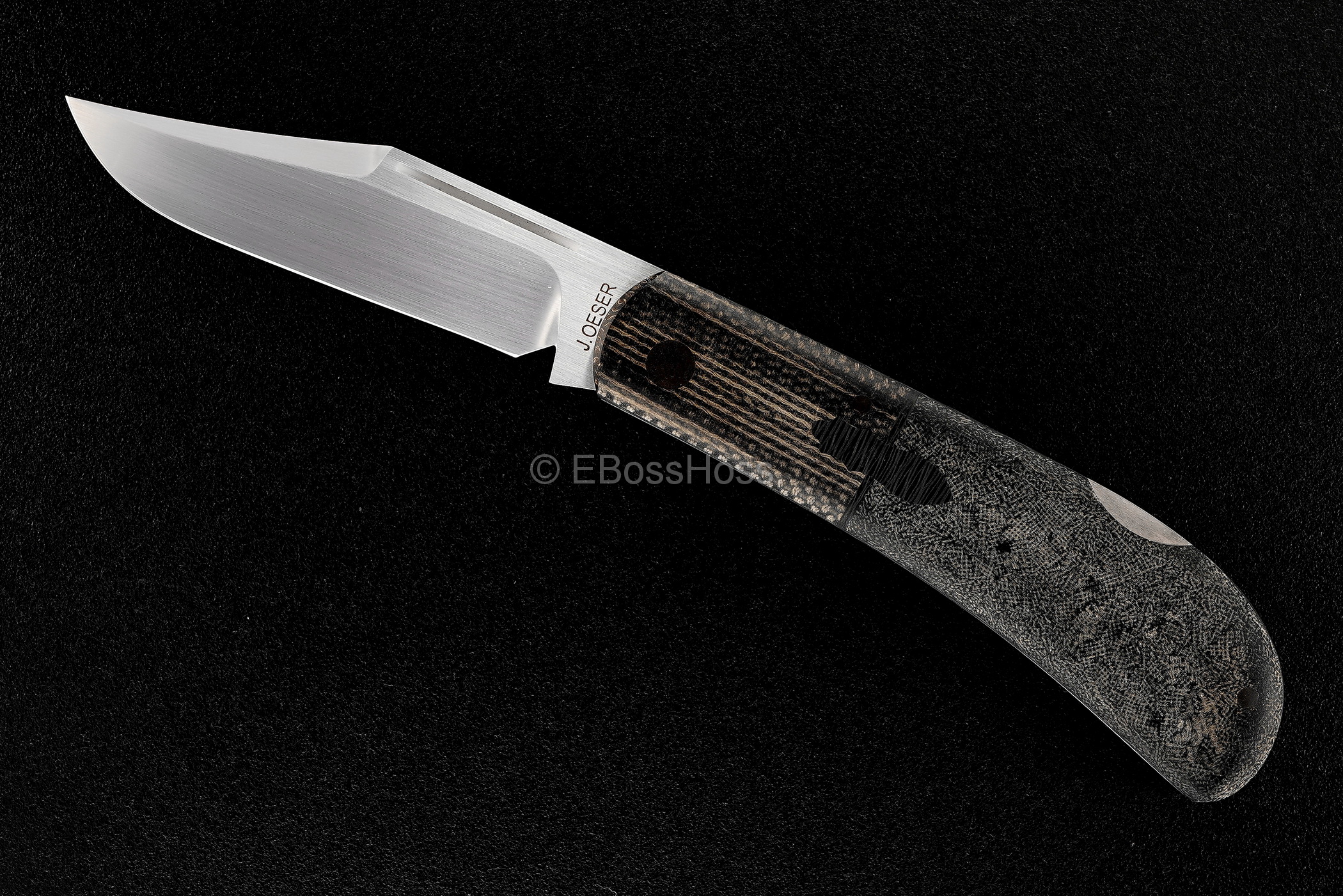 Jared Oeser Custom Lannys Lockback Knife