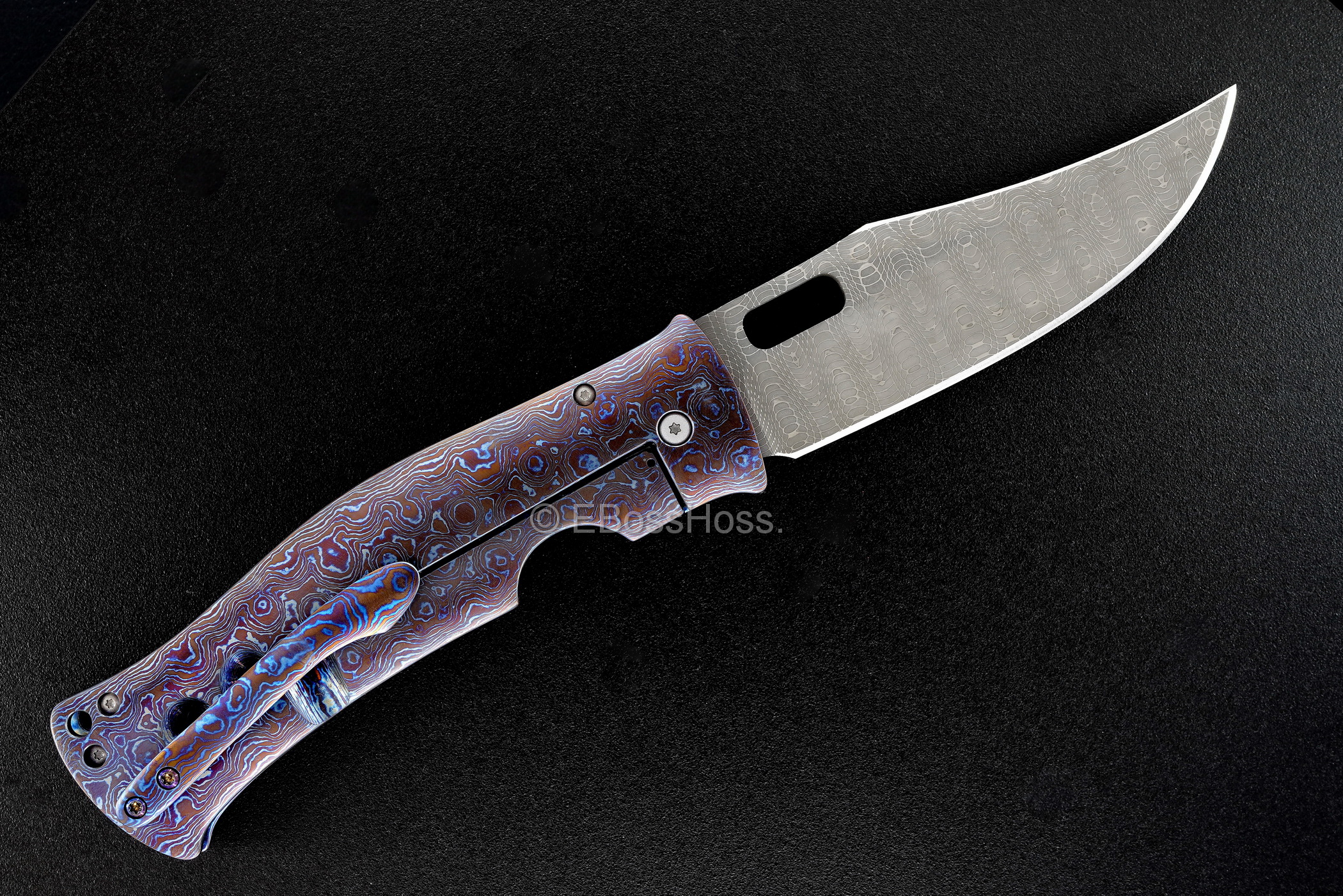 Tom Mayo Custom Deluxe Moran Framelock Folder