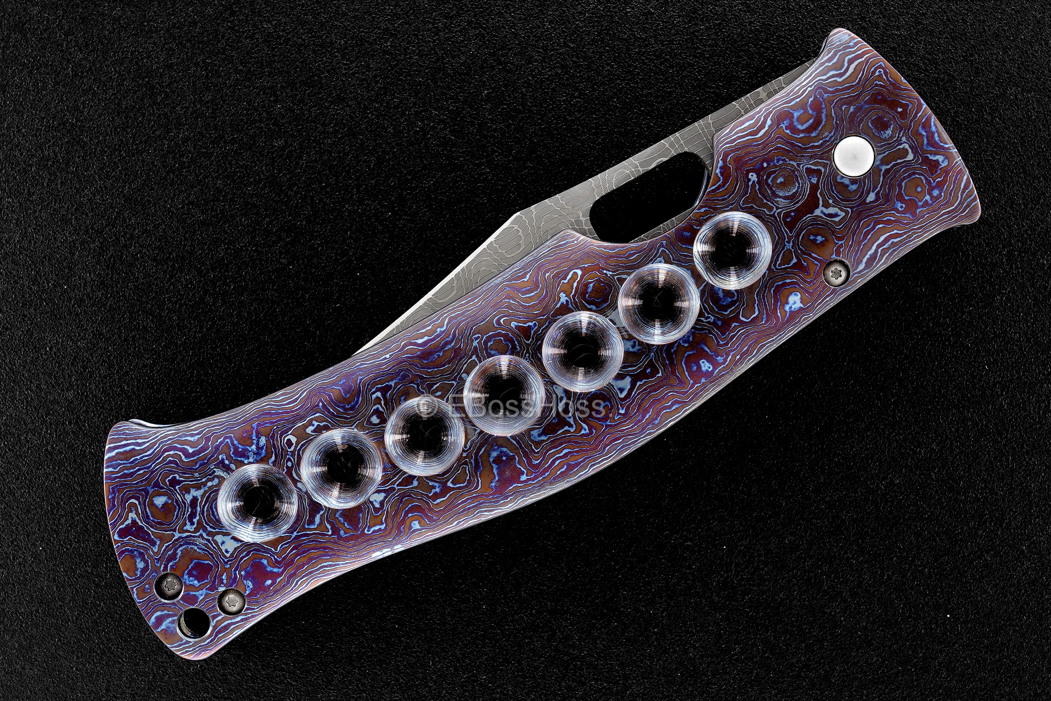 Tom Mayo Custom Deluxe Moran Framelock Folder