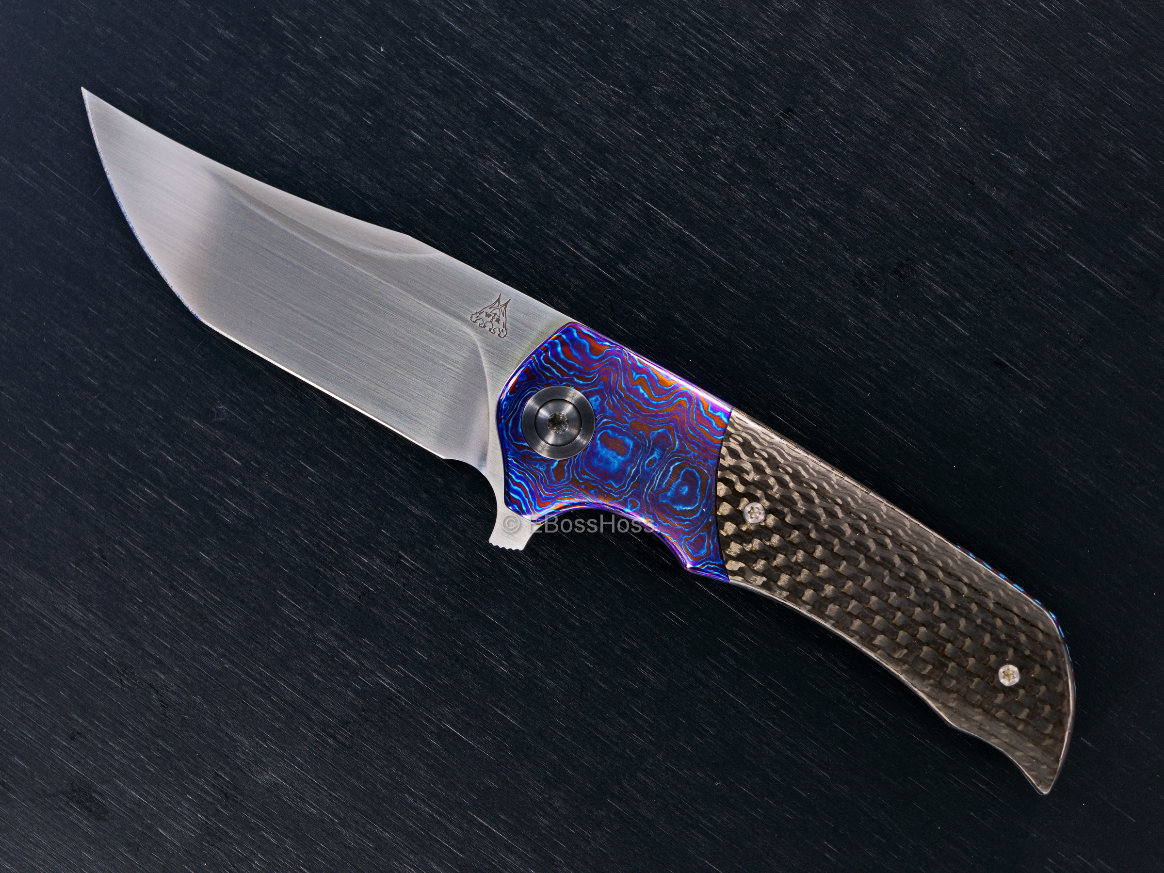 Walter Randolph (WR Bladeworks) Custom Deluxe Mini Wyvern Flipper