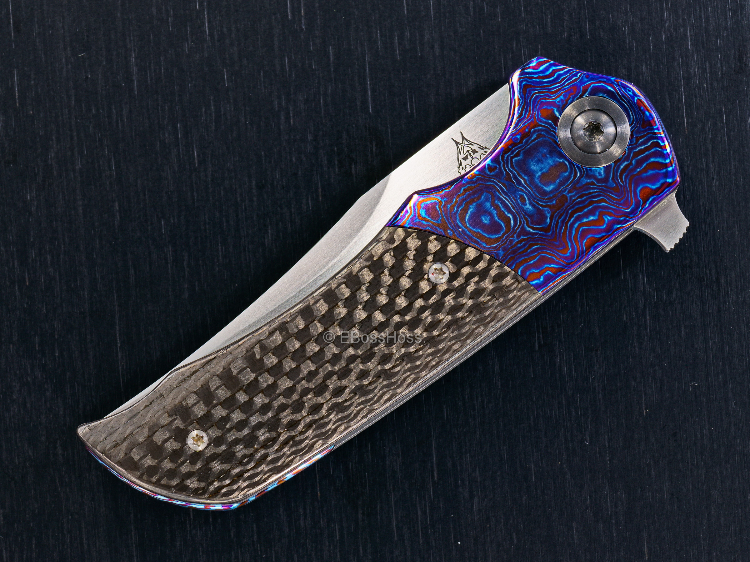Walter Randolph (WR Bladeworks) Custom Deluxe Mini Wyvern Flipper