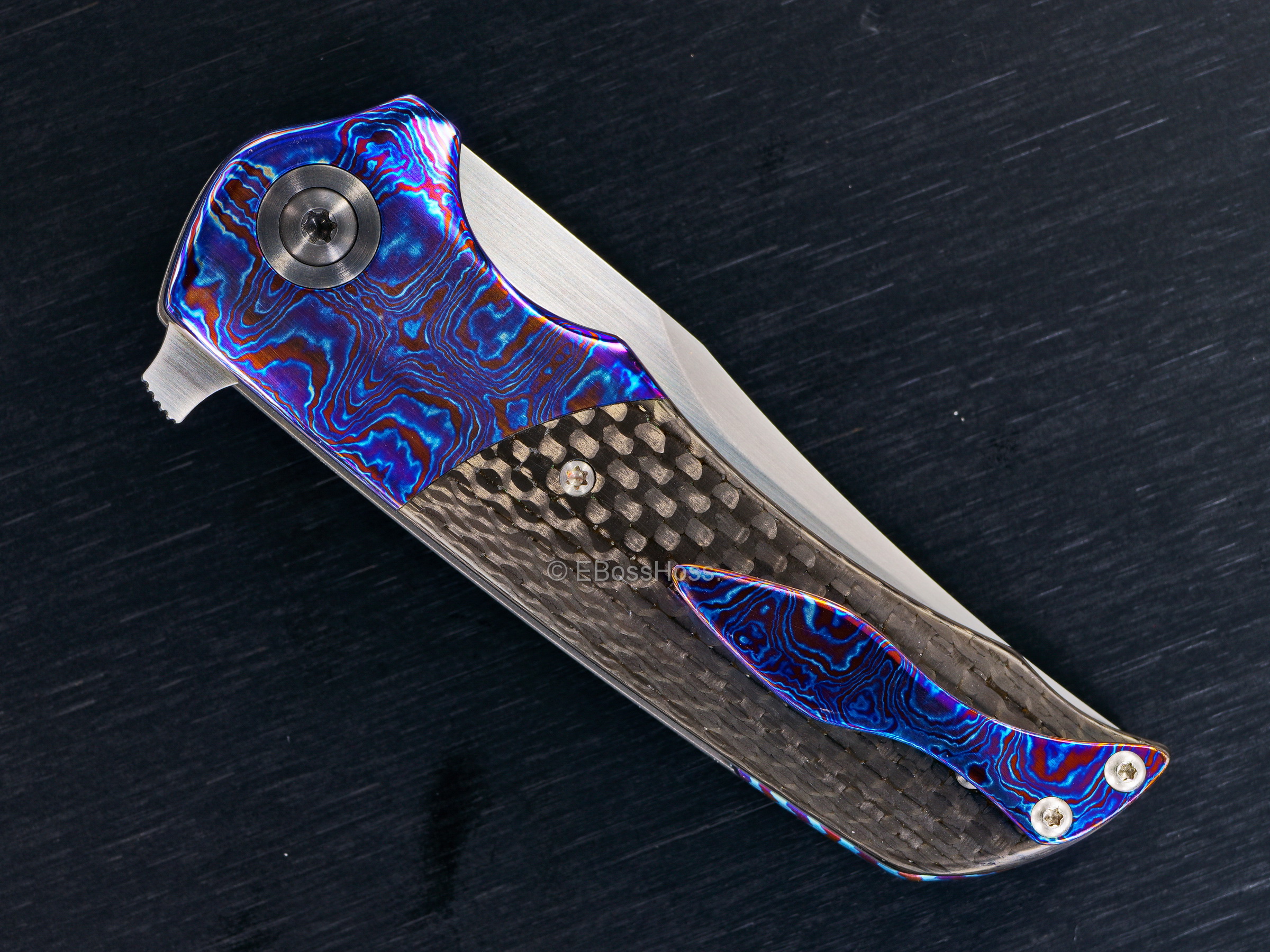 Walter Randolph (WR Bladeworks) Custom Deluxe Mini Wyvern Flipper