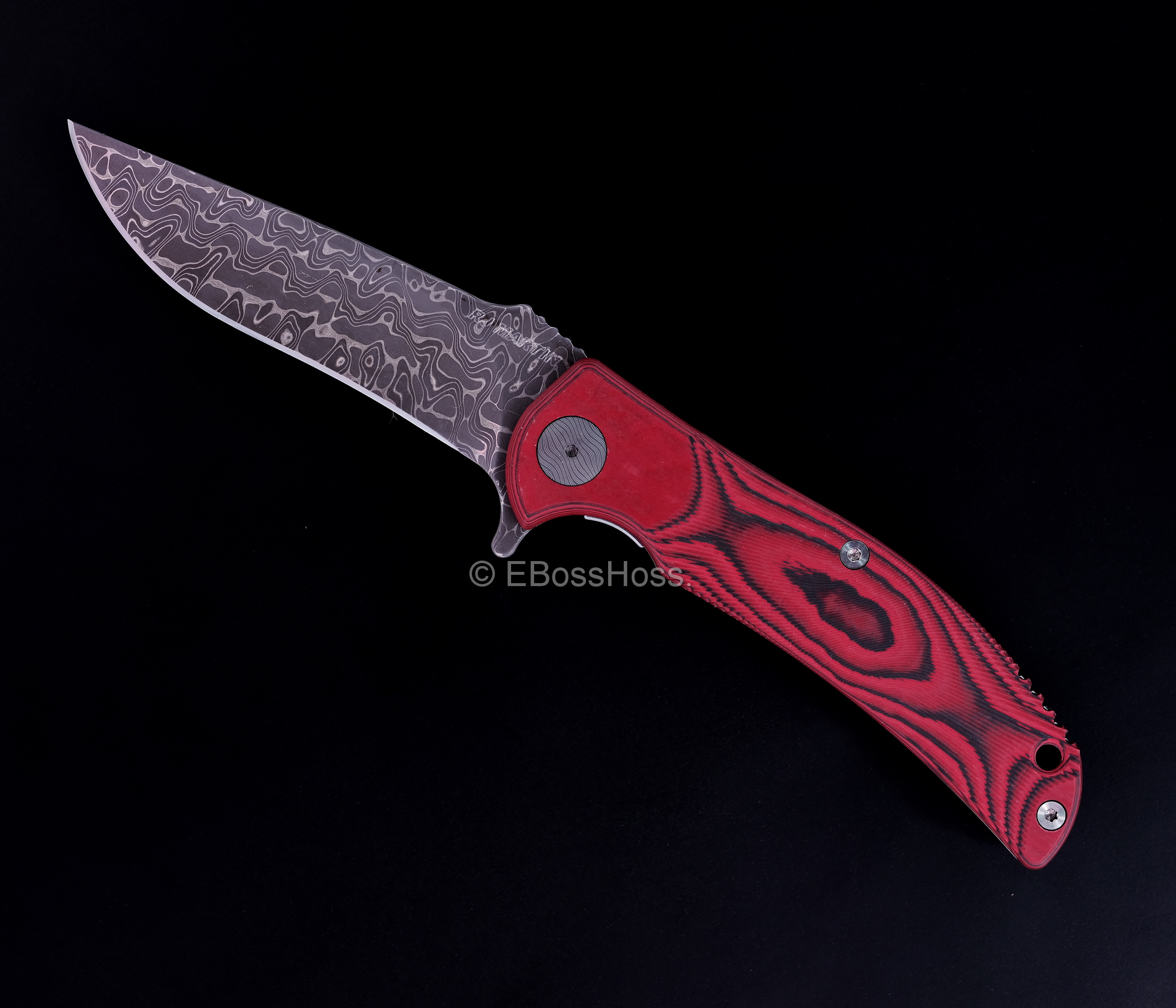 RJ Martin Custom Deluxe Q36-SS Framelock Flipper
