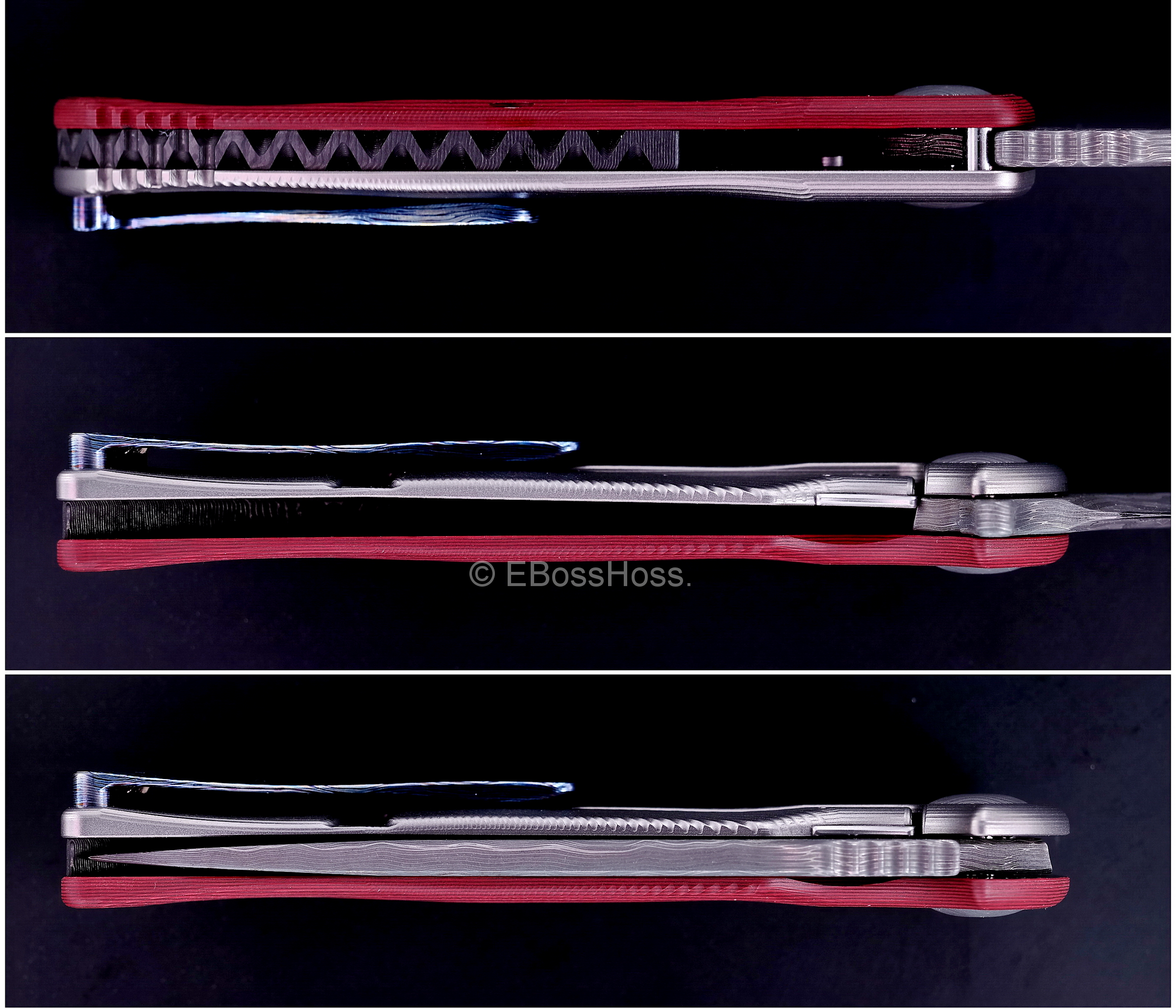 RJ Martin Custom Deluxe Q36-SS Framelock Flipper