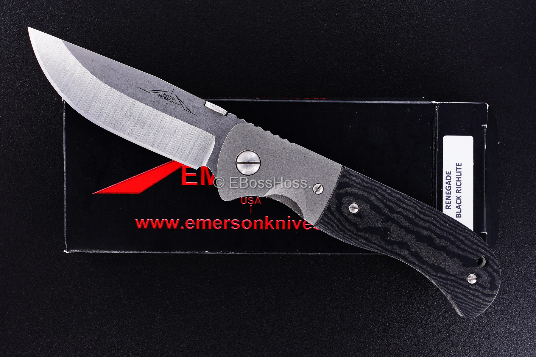 Ernie Emerson Custom Domed- Pivot Waveless Renegade