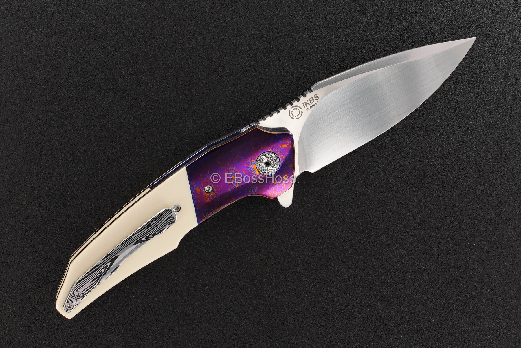 A2 Knives (Andre van Heerden & Andre Thorburn) Custom A6 Mini Very Premium Flipper