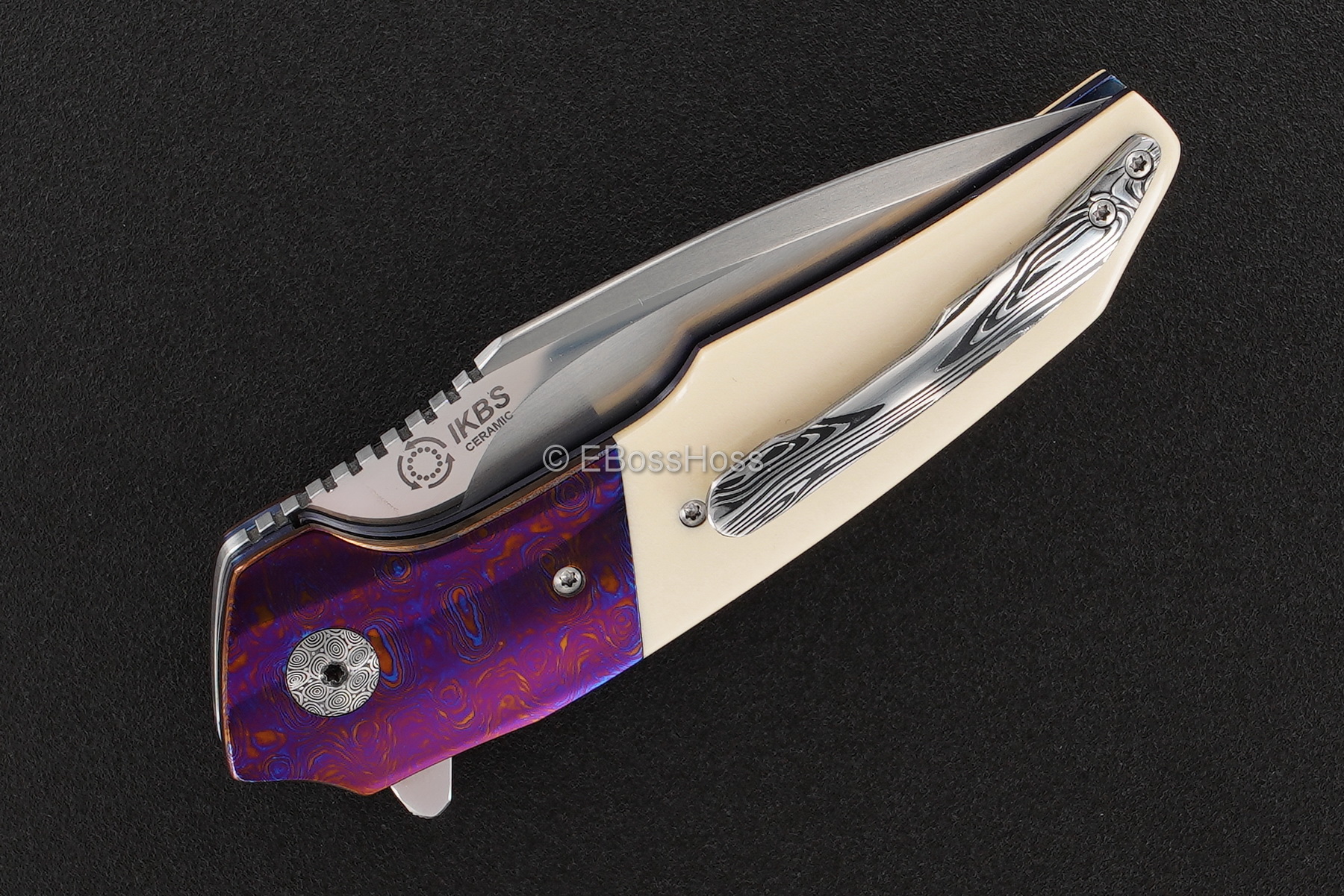 A2 Knives (Andre van Heerden & Andre Thorburn) Custom A6 Mini Very Premium Flipper