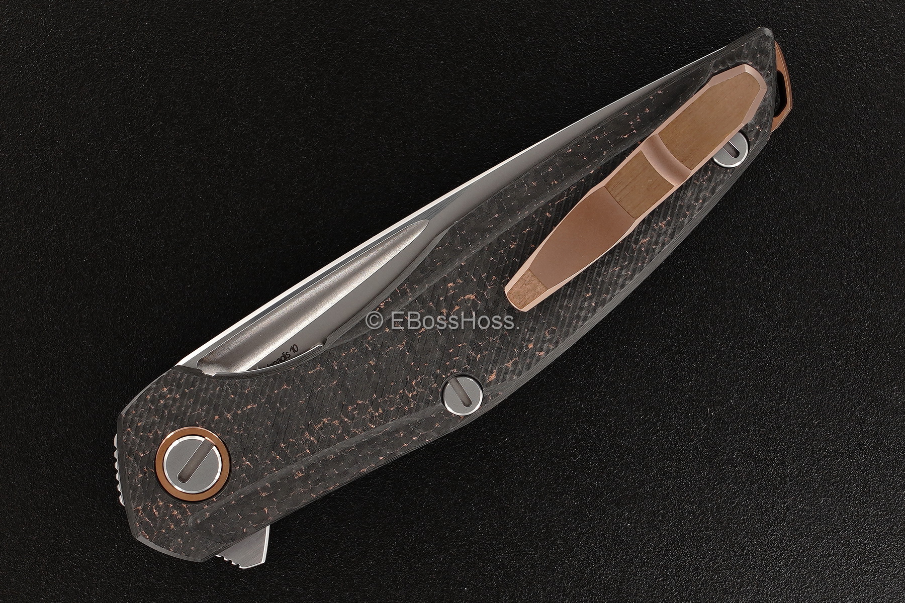 Sergey Shirogorov Custom Division Model 111 Bronze Flipper