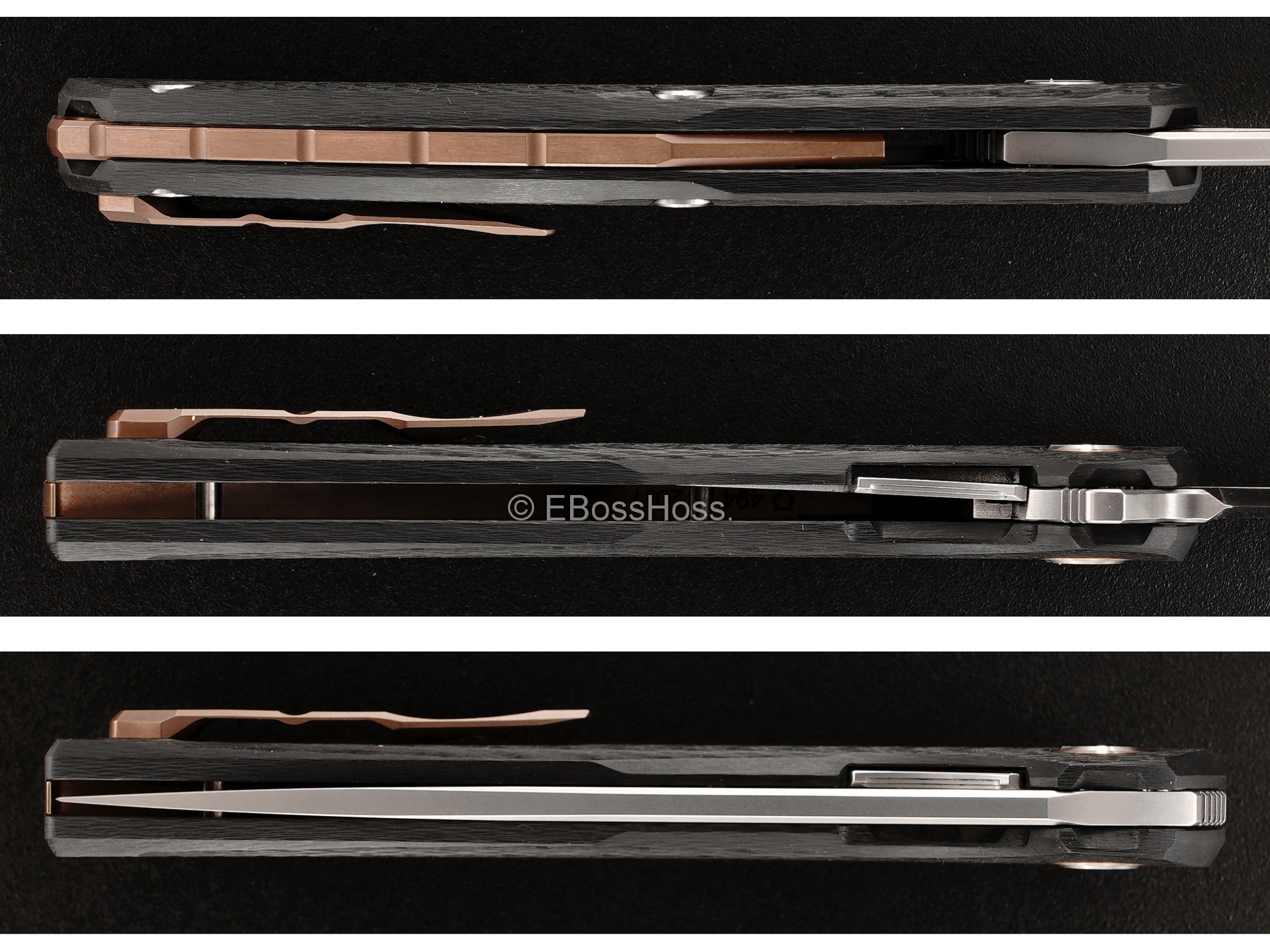 Sergey Shirogorov Custom Division Model 111 Bronze Flipper