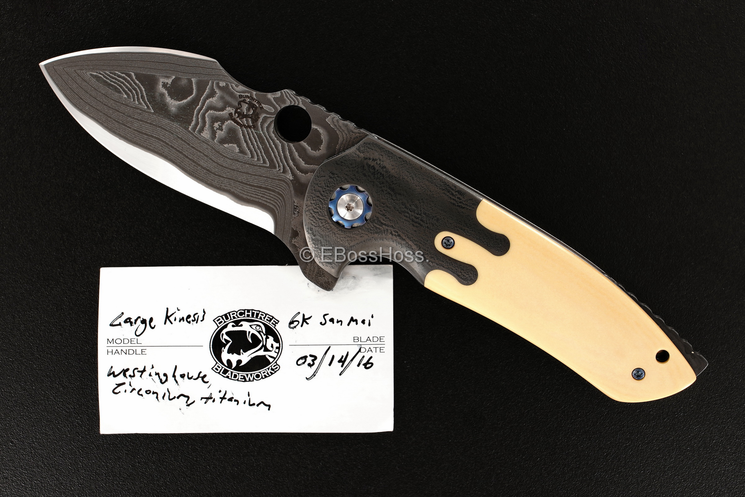 Michael Burch Custom Bolstered Large Kinesis Flipper