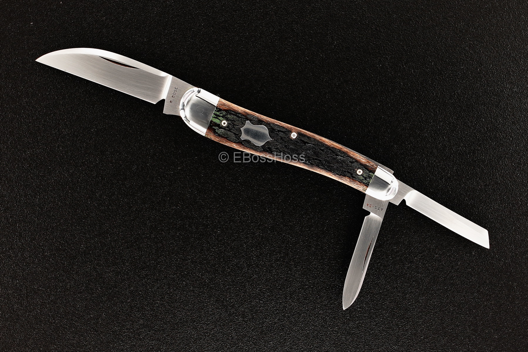 Reese Bose Custom 3.125-inch Rogers Split Back Whittler