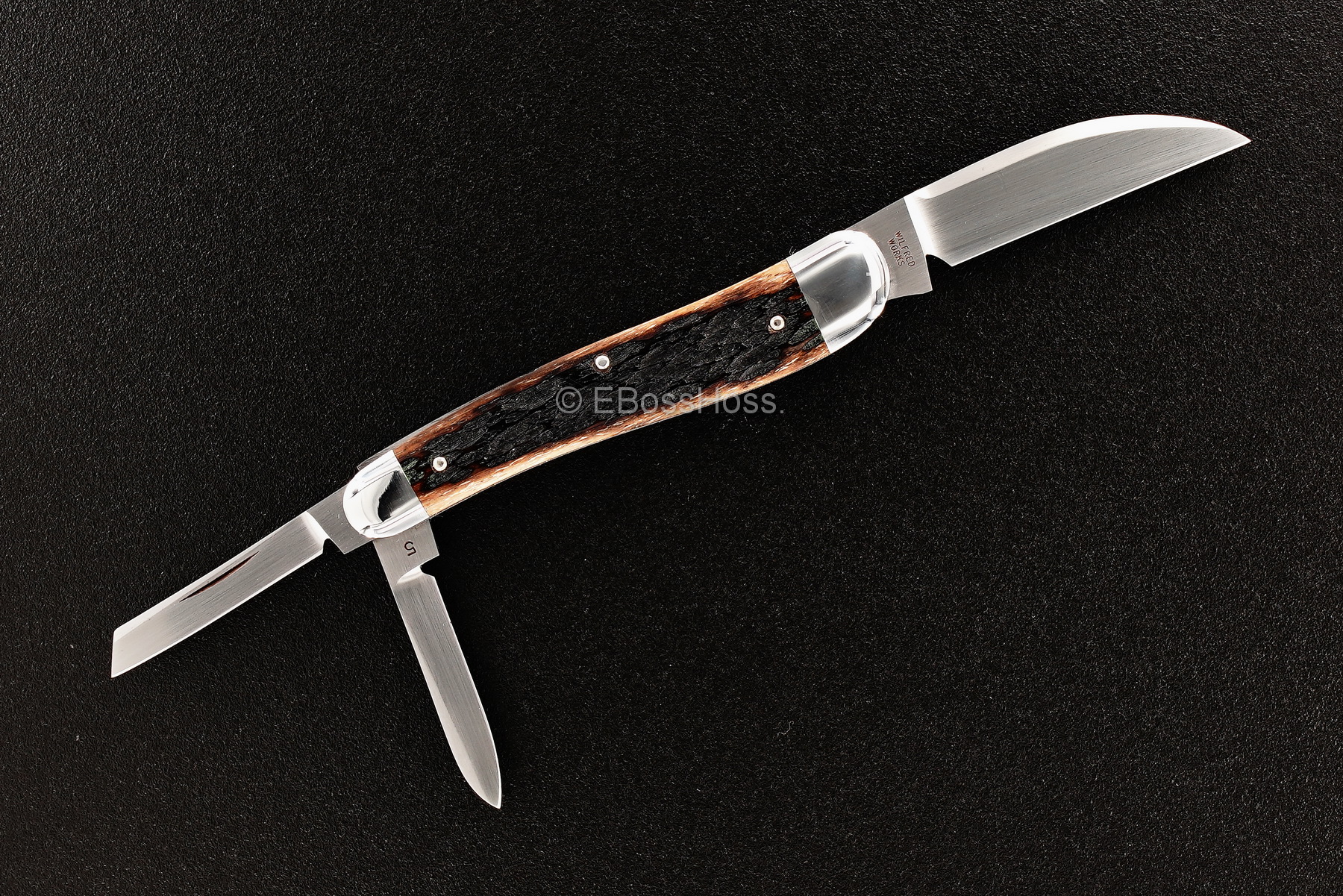 Reese Bose Custom 3.125-inch Rogers Split Back Whittler