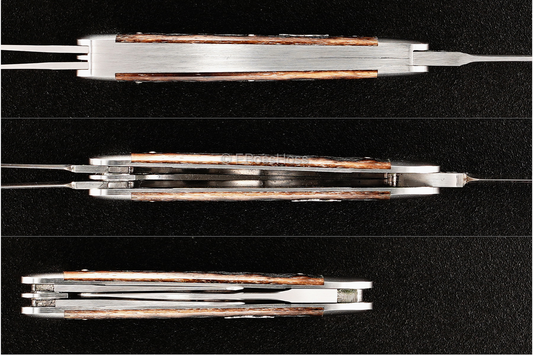 Reese Bose Custom 3.125-inch Rogers Split Back Whittler