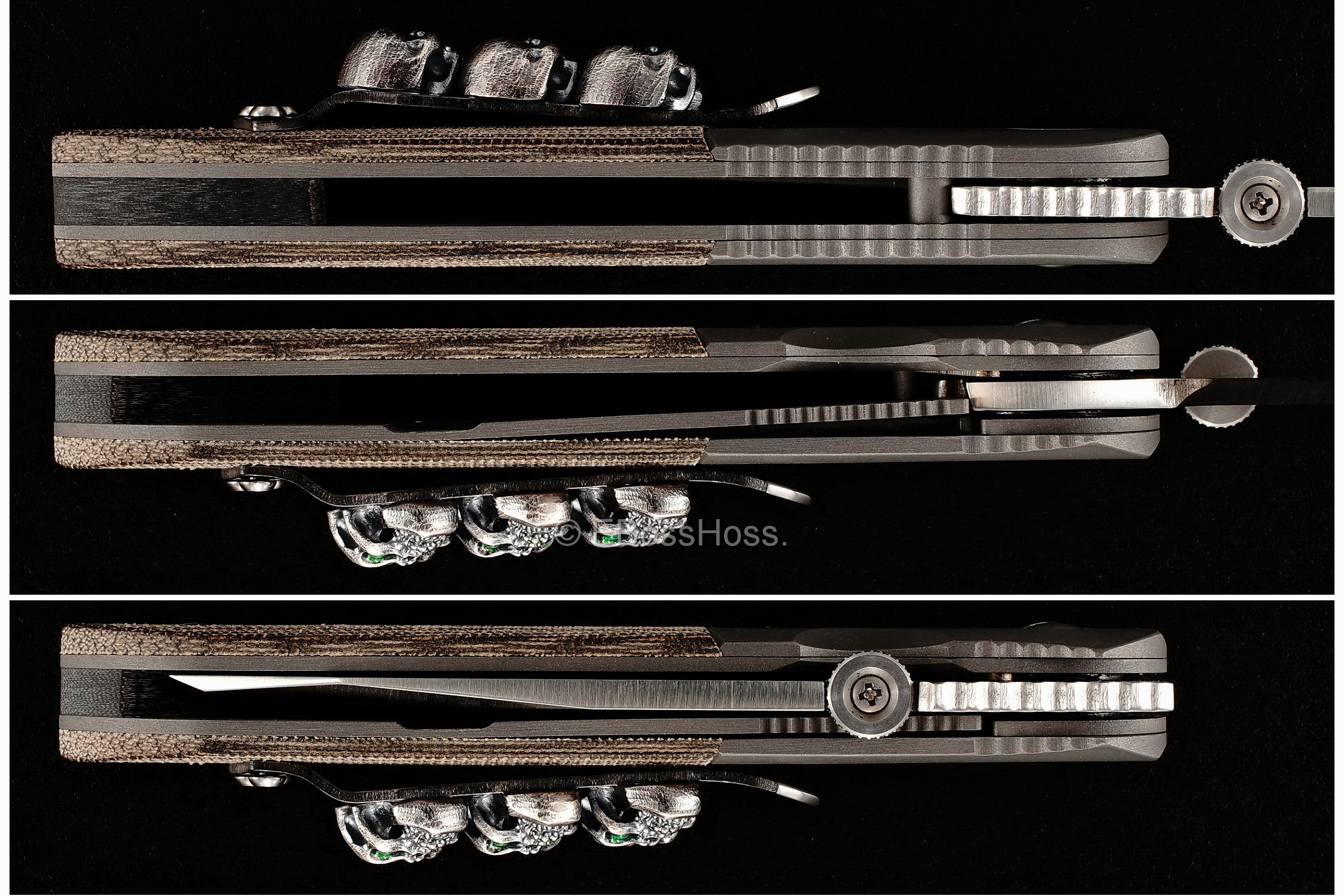 Ernie Emerson Custom CQC-6 Correct-Grind Non-Waved LEFTY