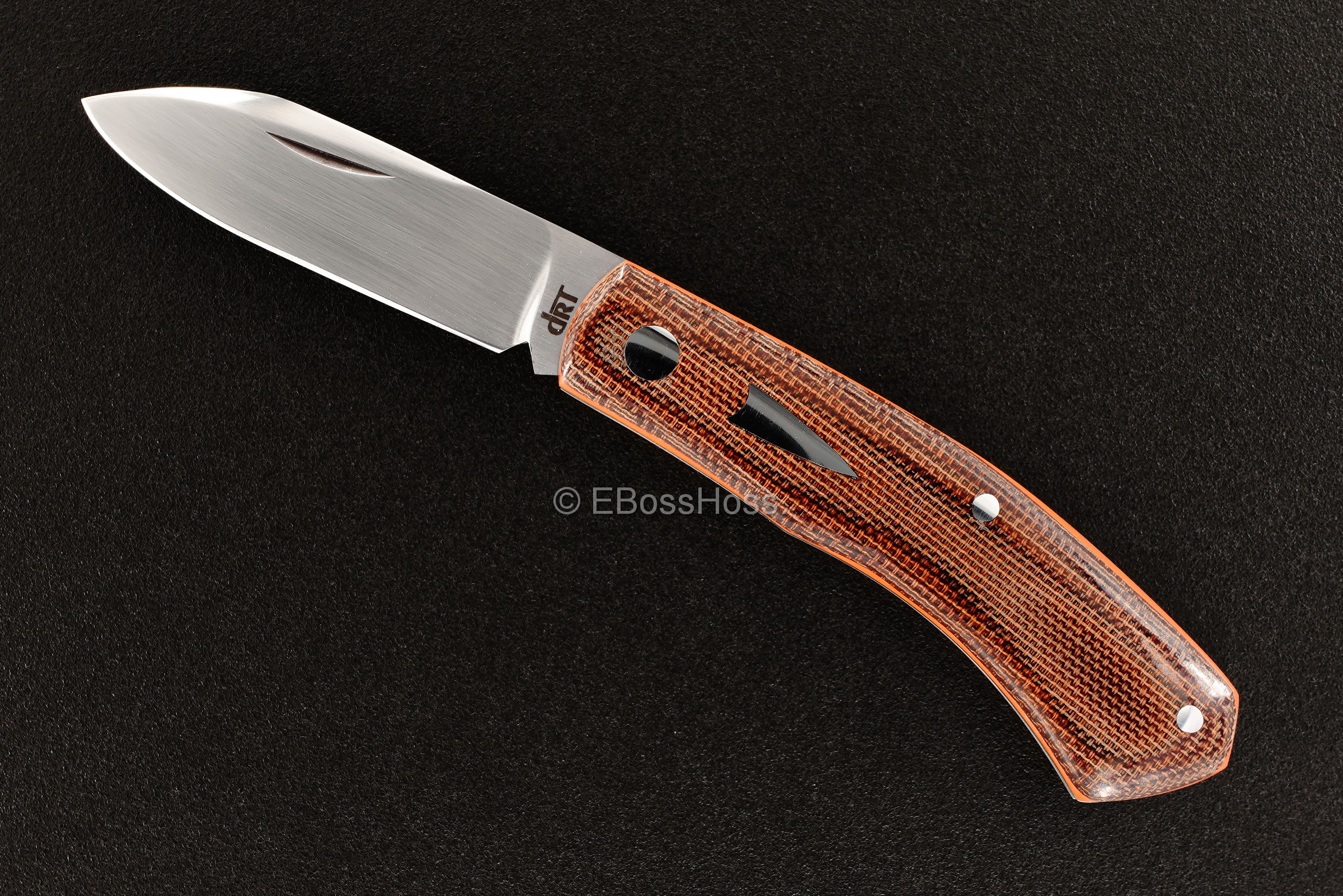 Dr T Knives / David Taber Custom Dino Slip Joint