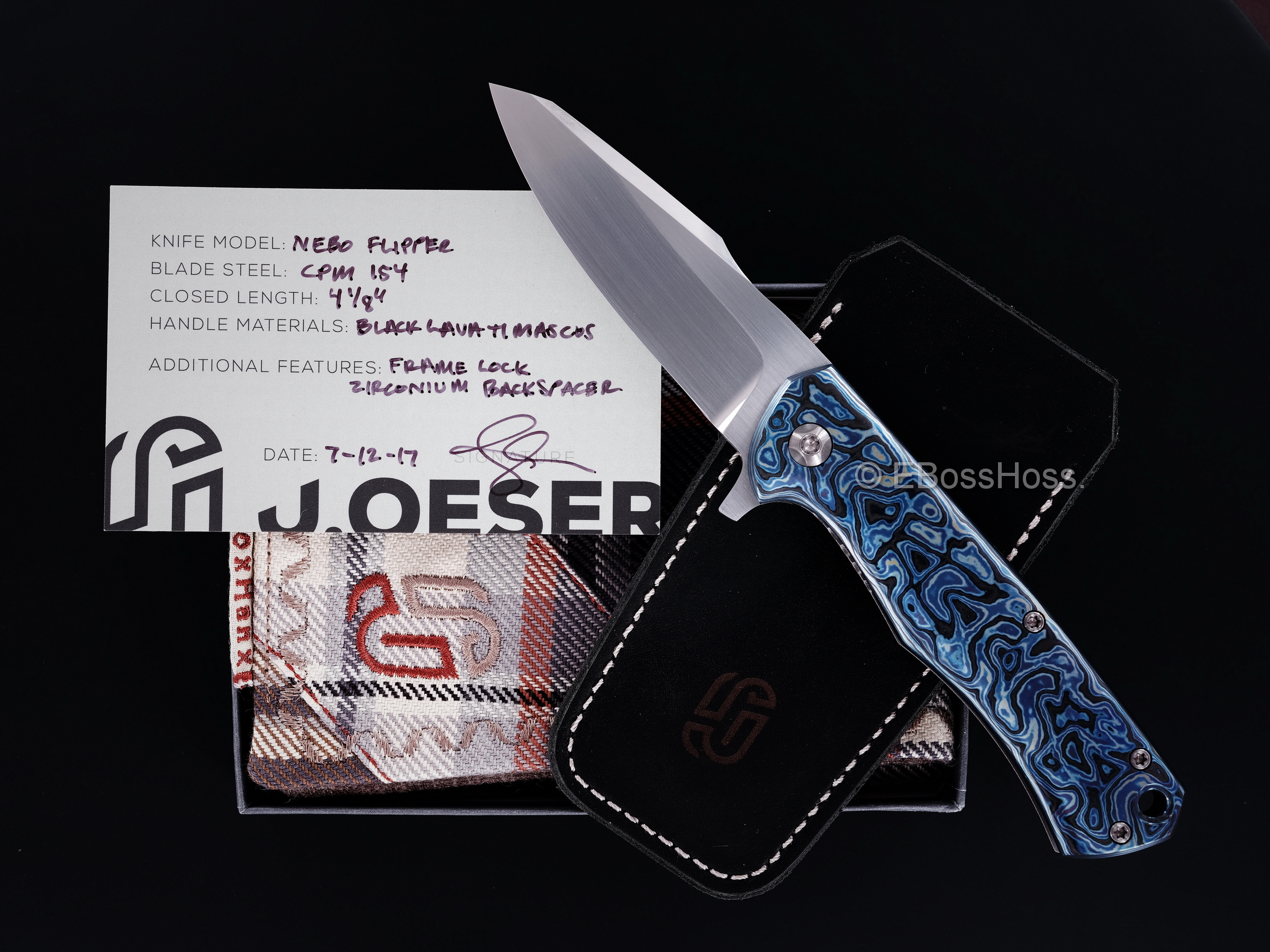 Jared Oeser Custom Deluxe Nebo Flipper