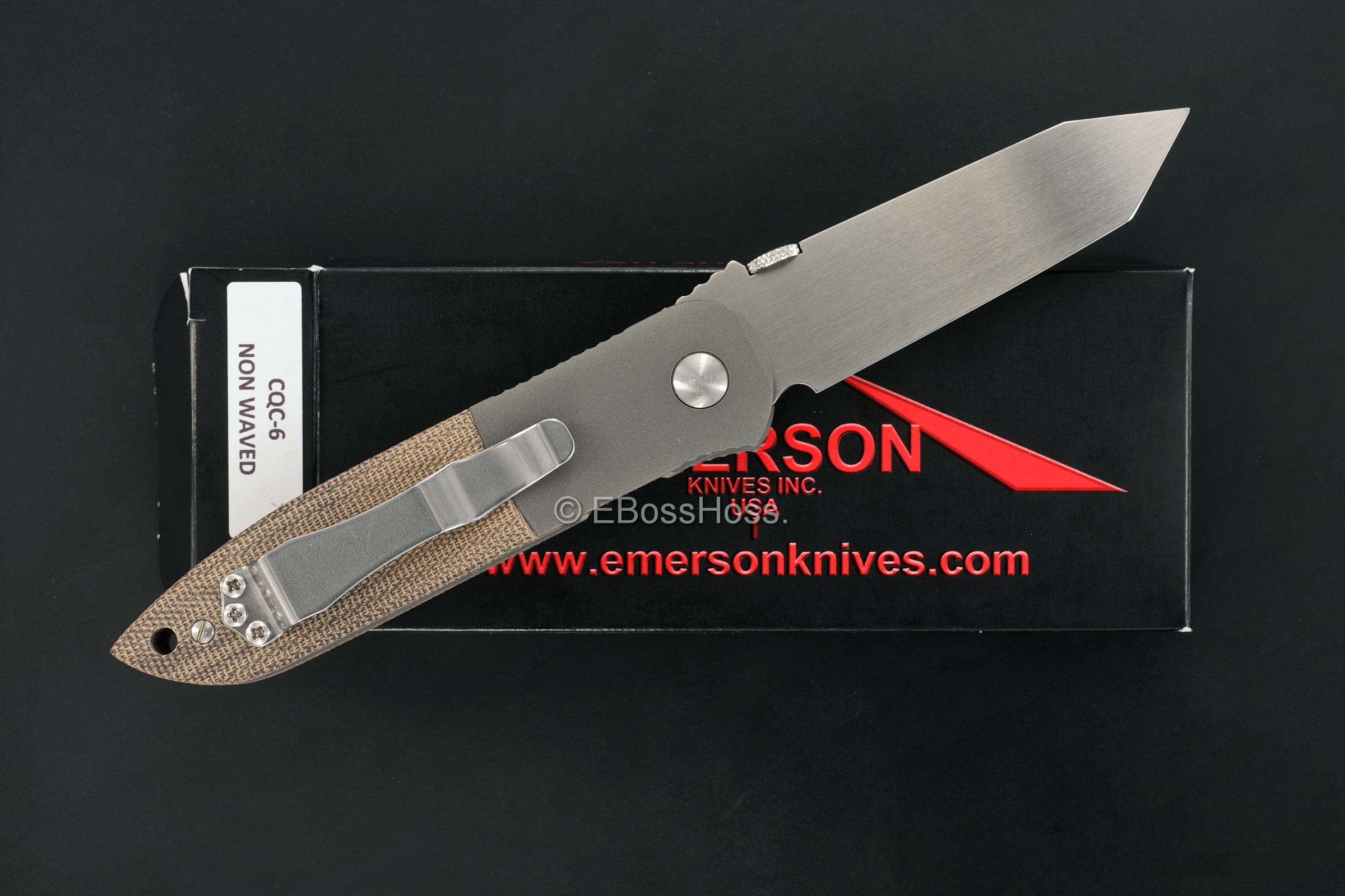 Ernie Emerson Custom Non Waved CQC-6