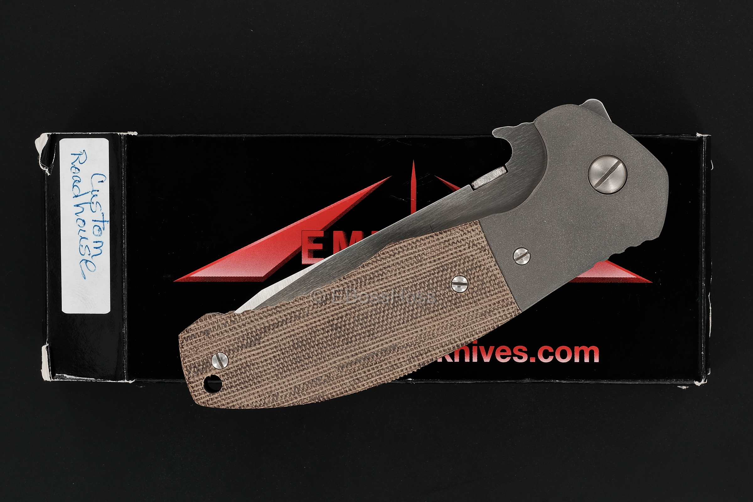 Ernie Emerson Custom Bolstered Waved Roadhouse