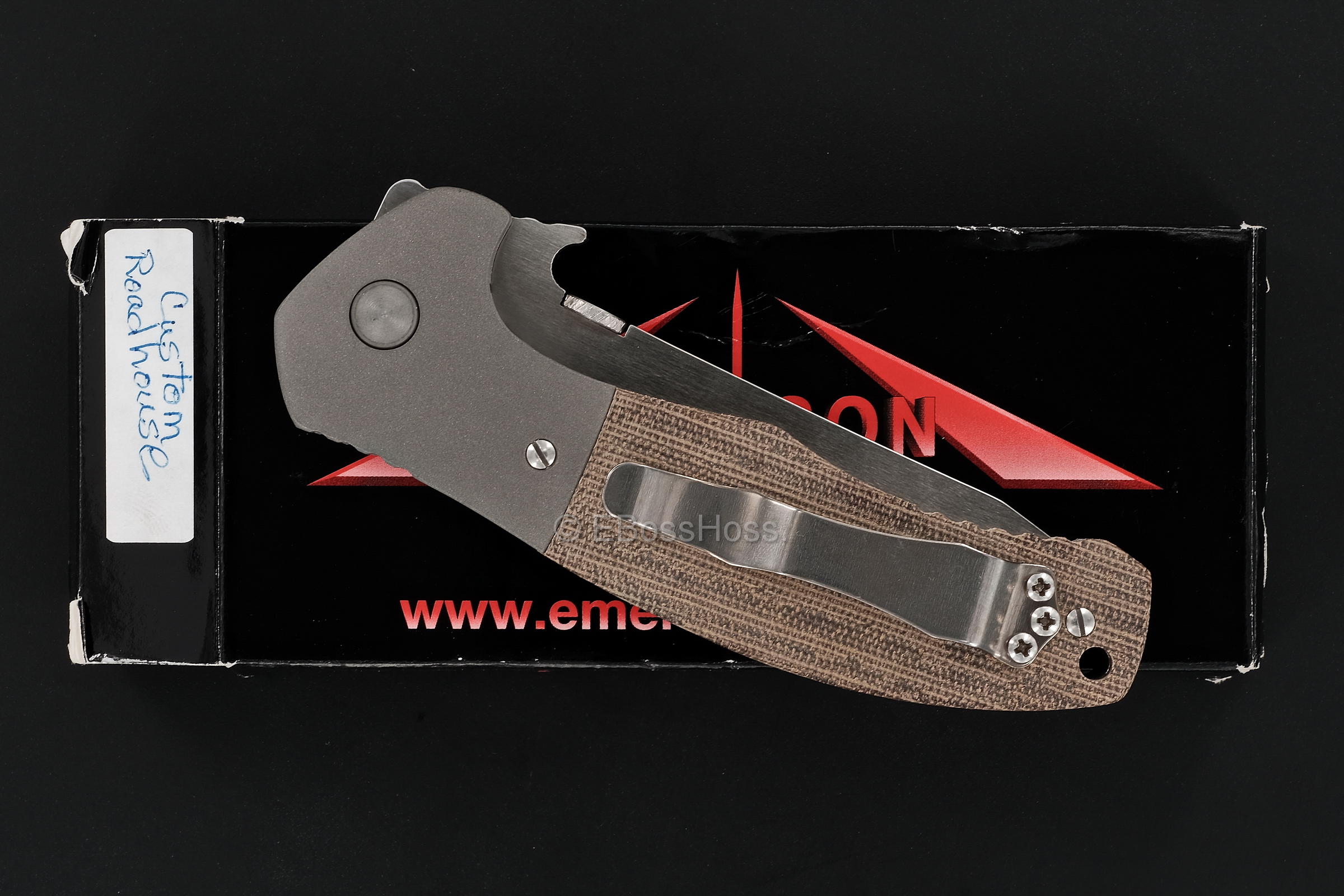 Ernie Emerson Custom Bolstered Waved Roadhouse