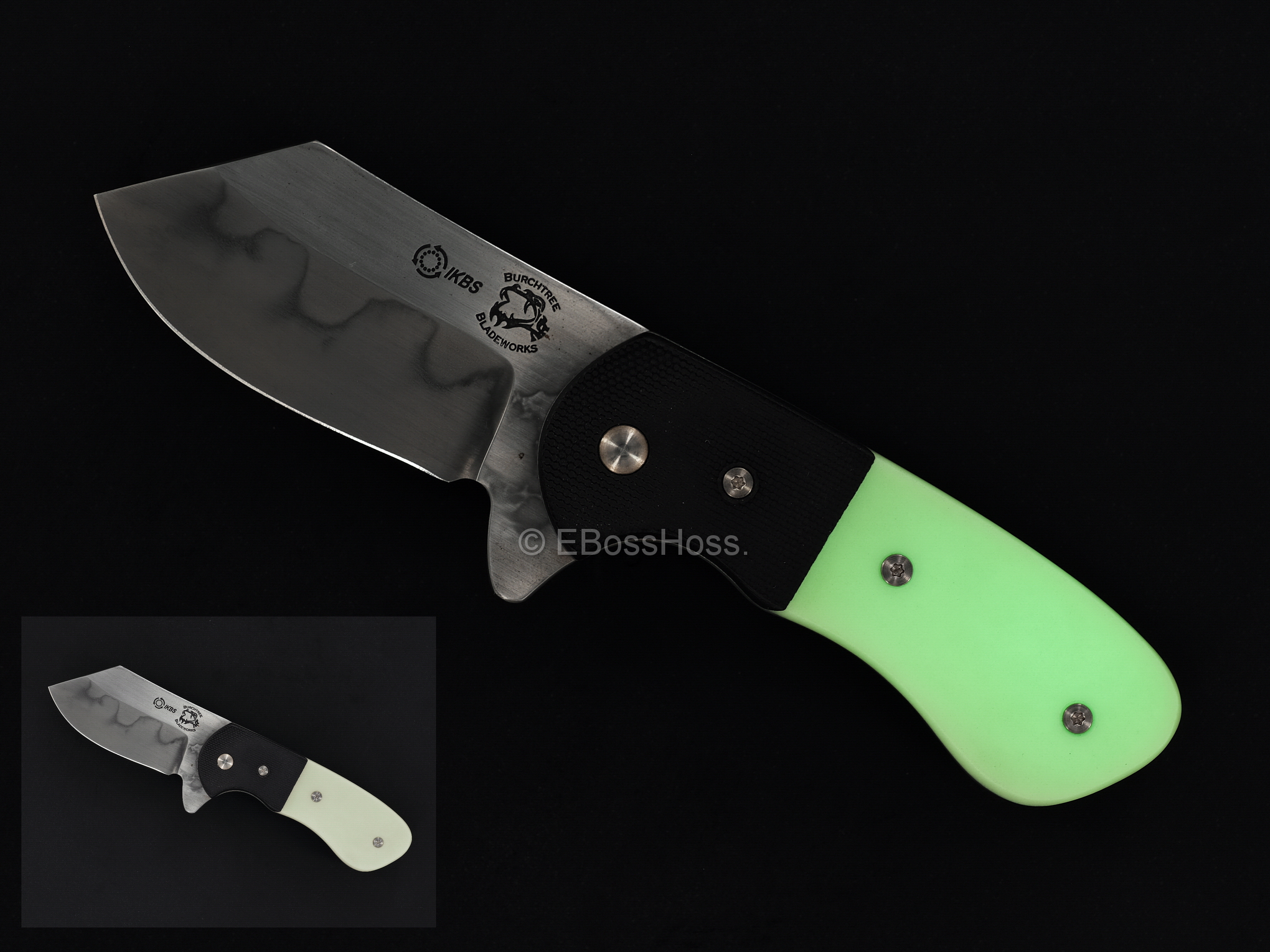 (Burchtree Bladeworks) Bolstered Mini Nova Framelock Flipper