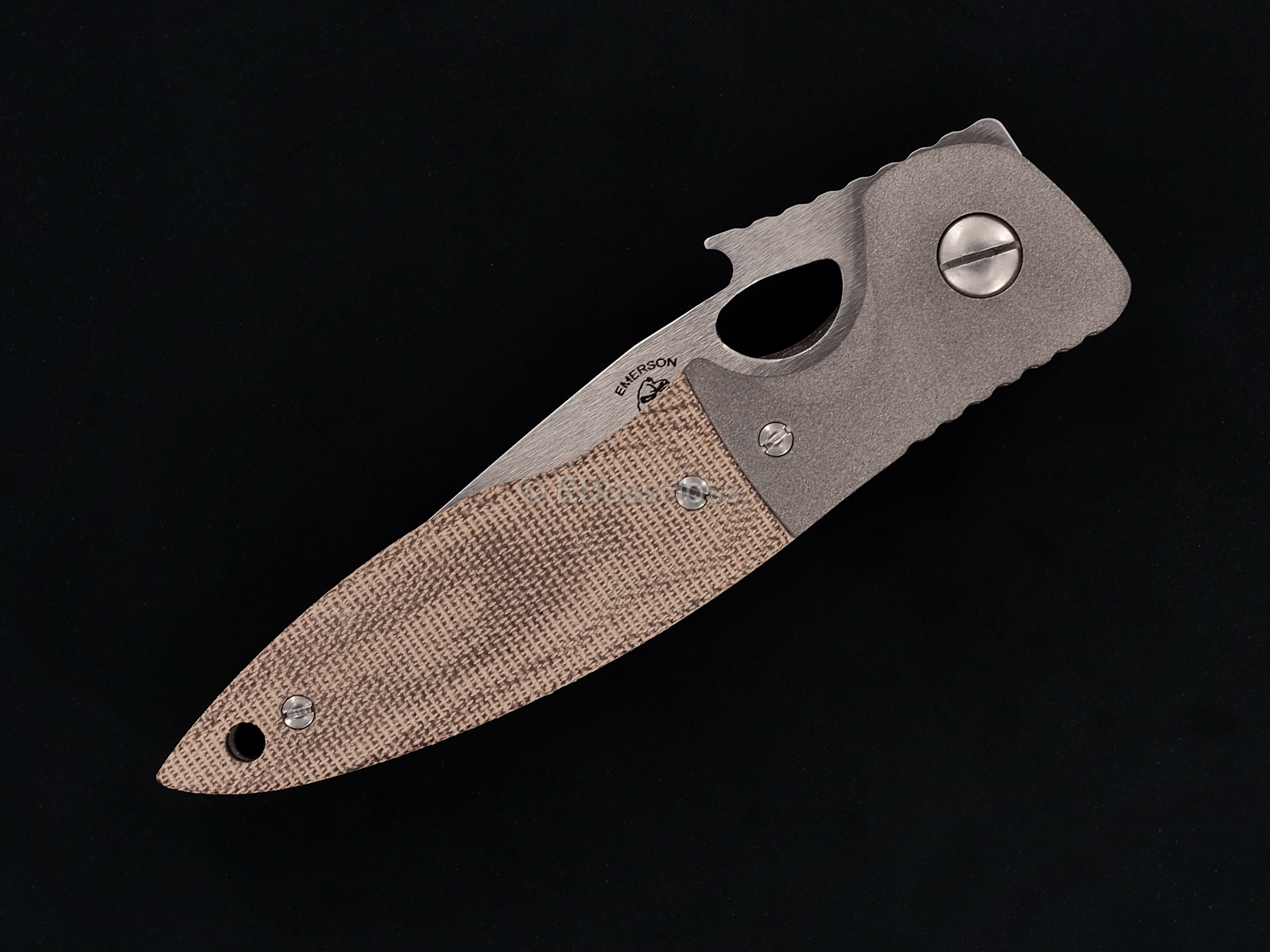 Ernie Emerson Custom Bolstered Waved El Bandito