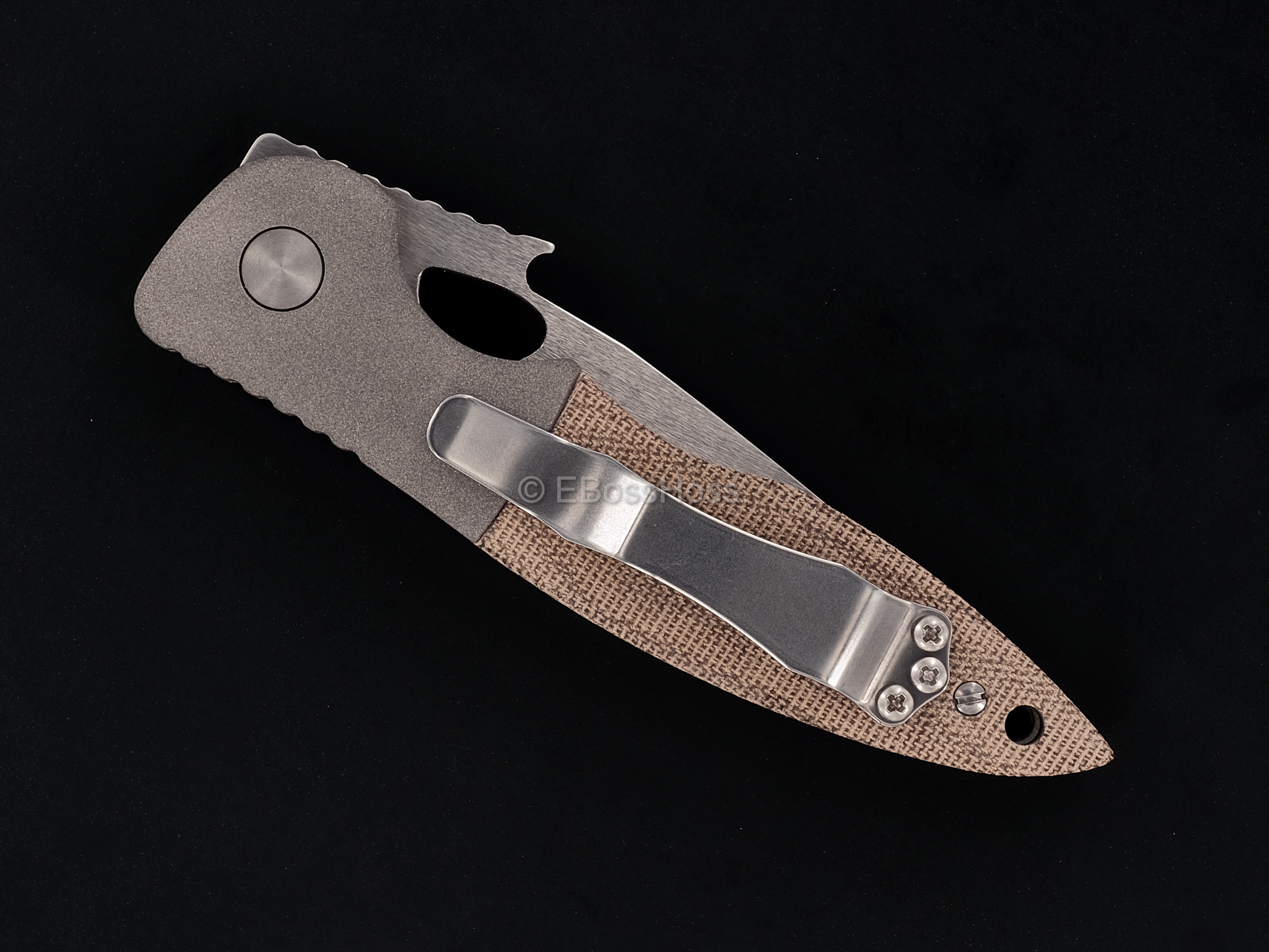 Ernie Emerson Custom Bolstered Waved El Bandito