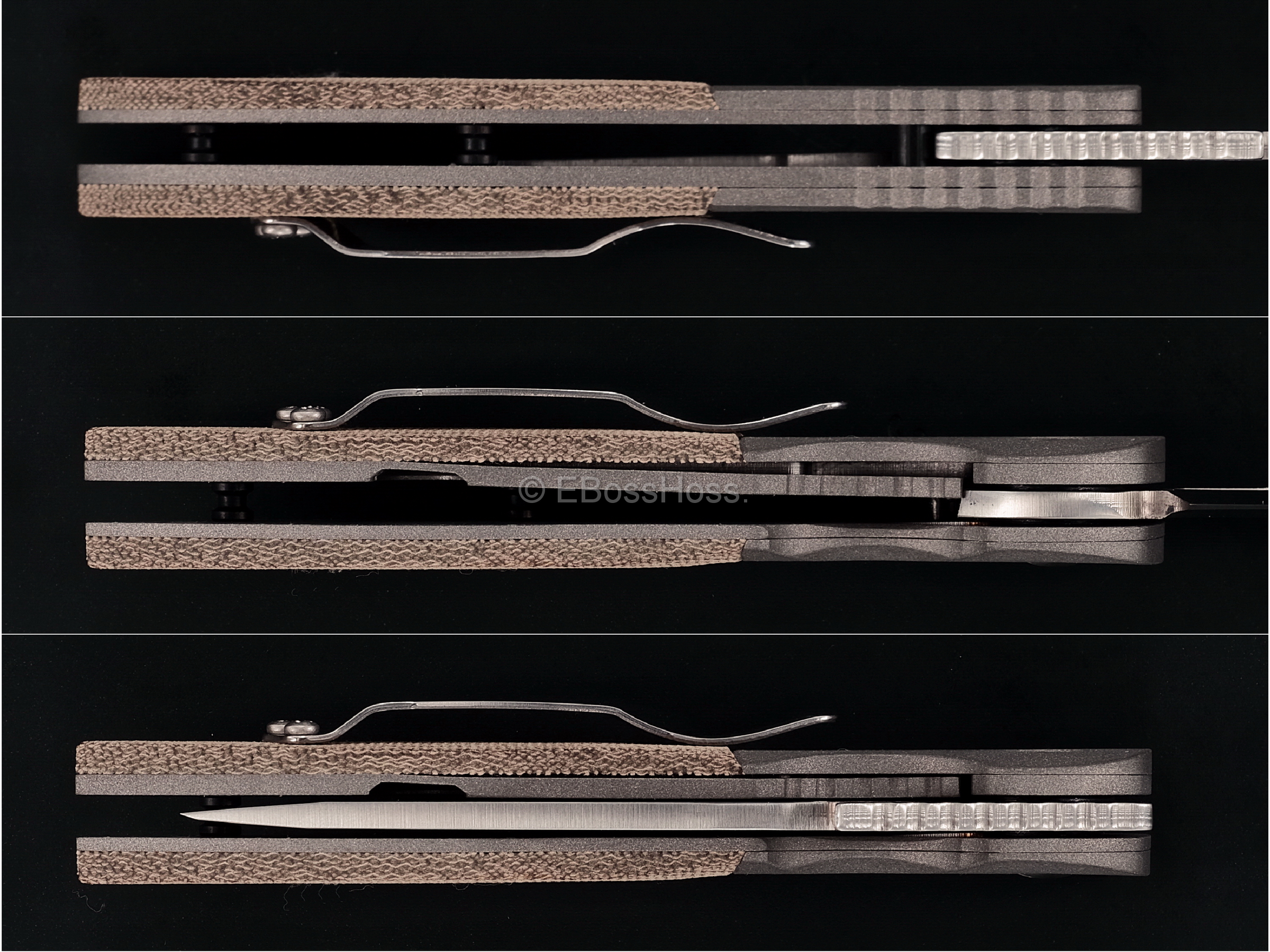 Ernie Emerson Custom Bolstered Waved El Bandito